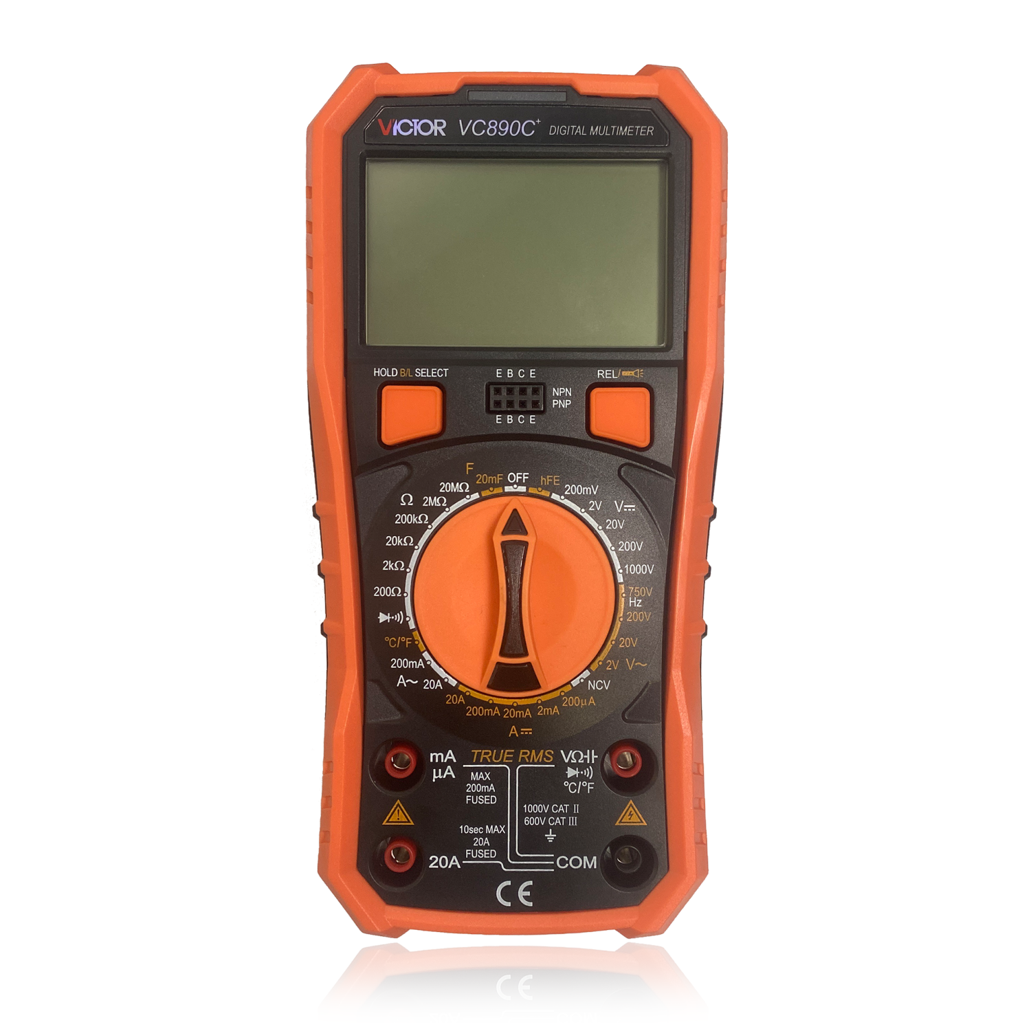 Replacement Victor VC890C+ Digital DMM Multimeter Ohm Voltmeter