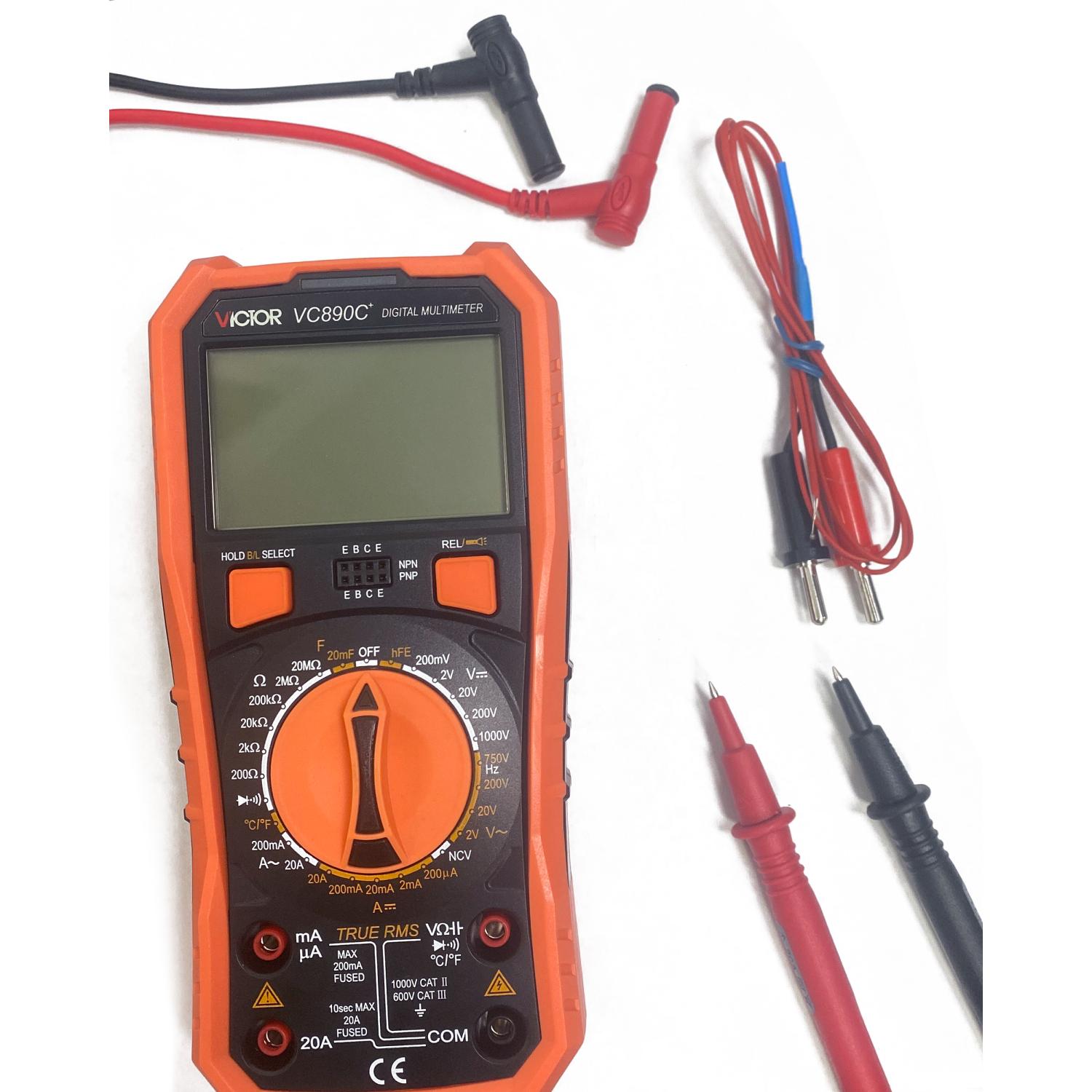 Replacement Victor VC890C+ Digital DMM Multimeter Ohm Voltmeter