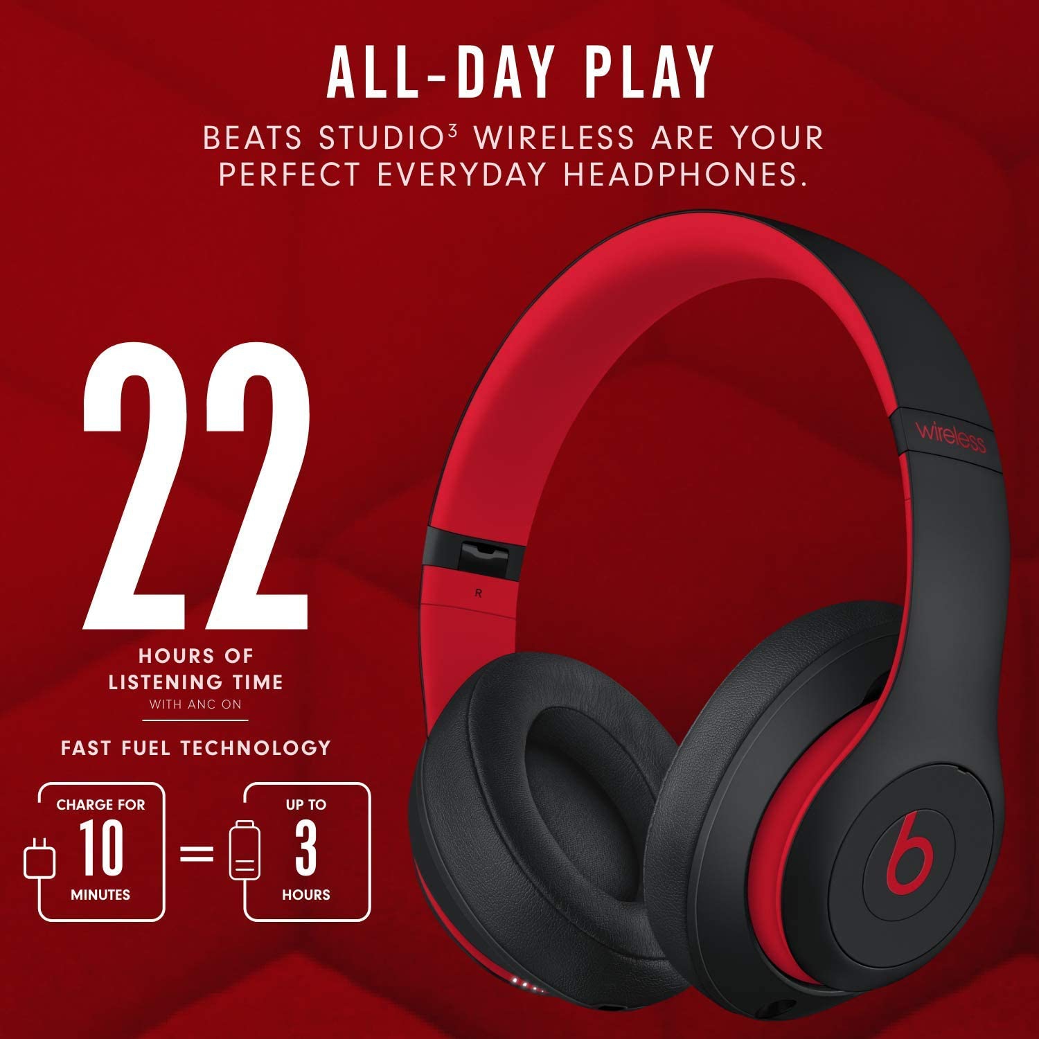 Beats Studio3 Wireless Noise Cancelling Over Ear Headphones Best