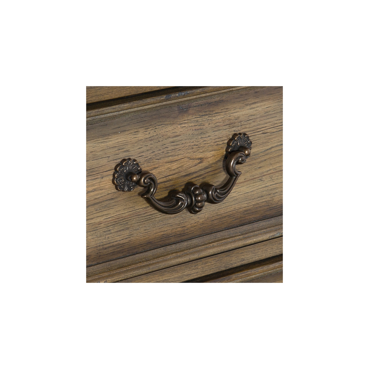 Lexicon Rachelle Nightstand in Weathered Pecan