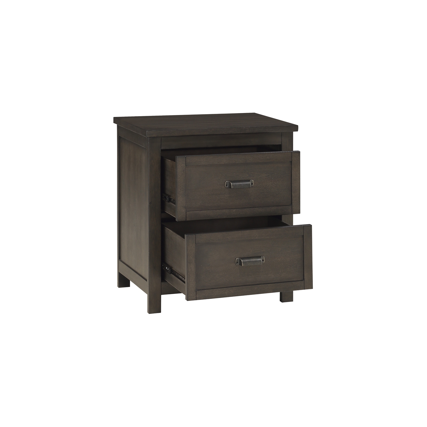 Lexicon Hebron Nightstand in Dark cherry