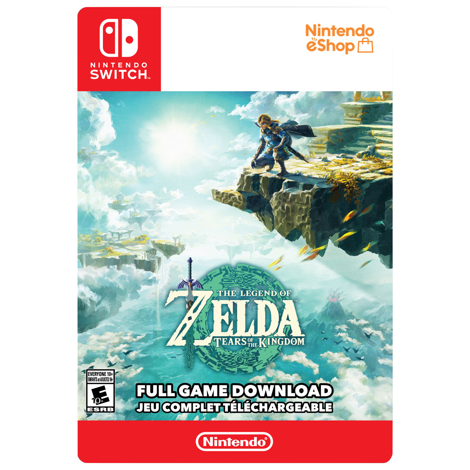 Legend of Zelda: Tears of the Kingdom (Switch) - Digital Download