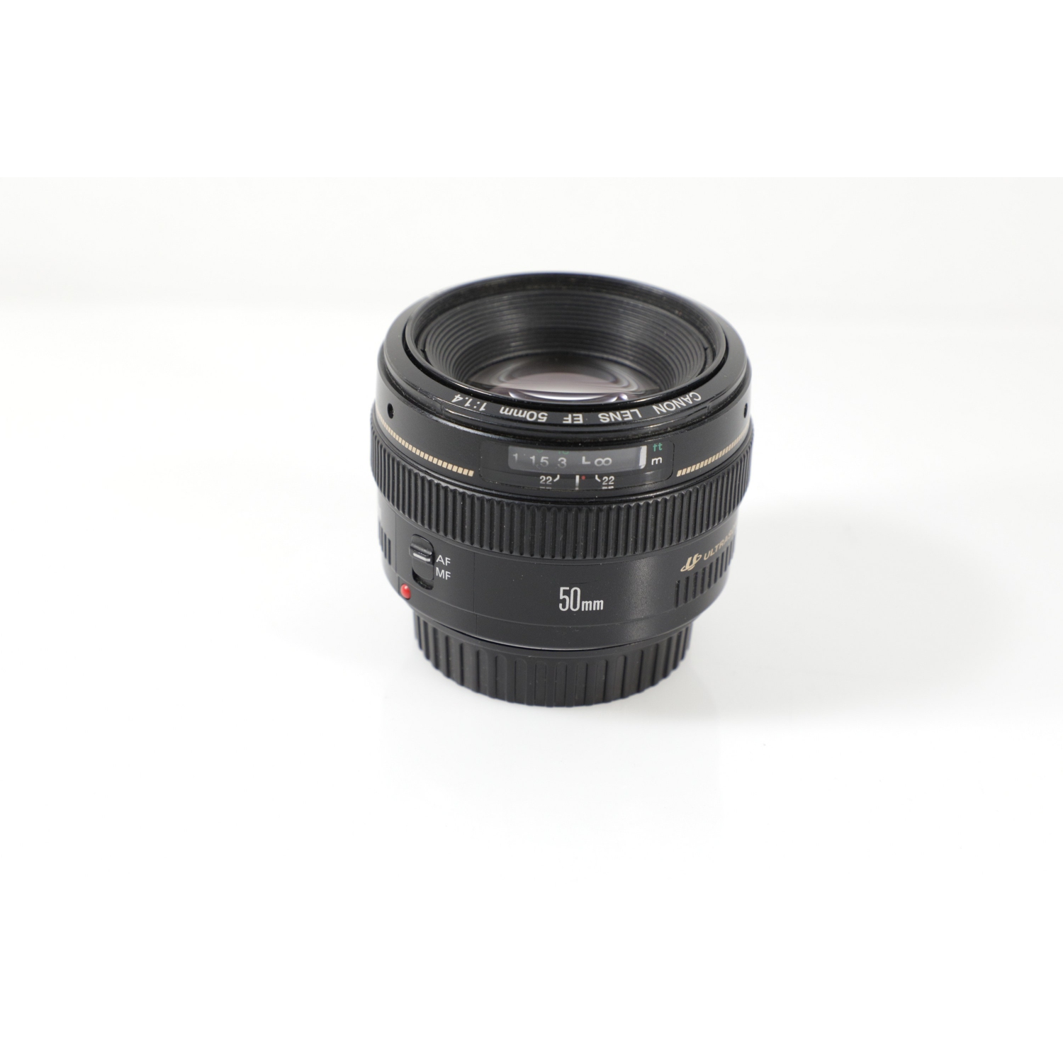 Refurbished (Good) - Canon EF 50mm F/1.4 USM Lens - EF-Mount Lens/Full-Frame Format