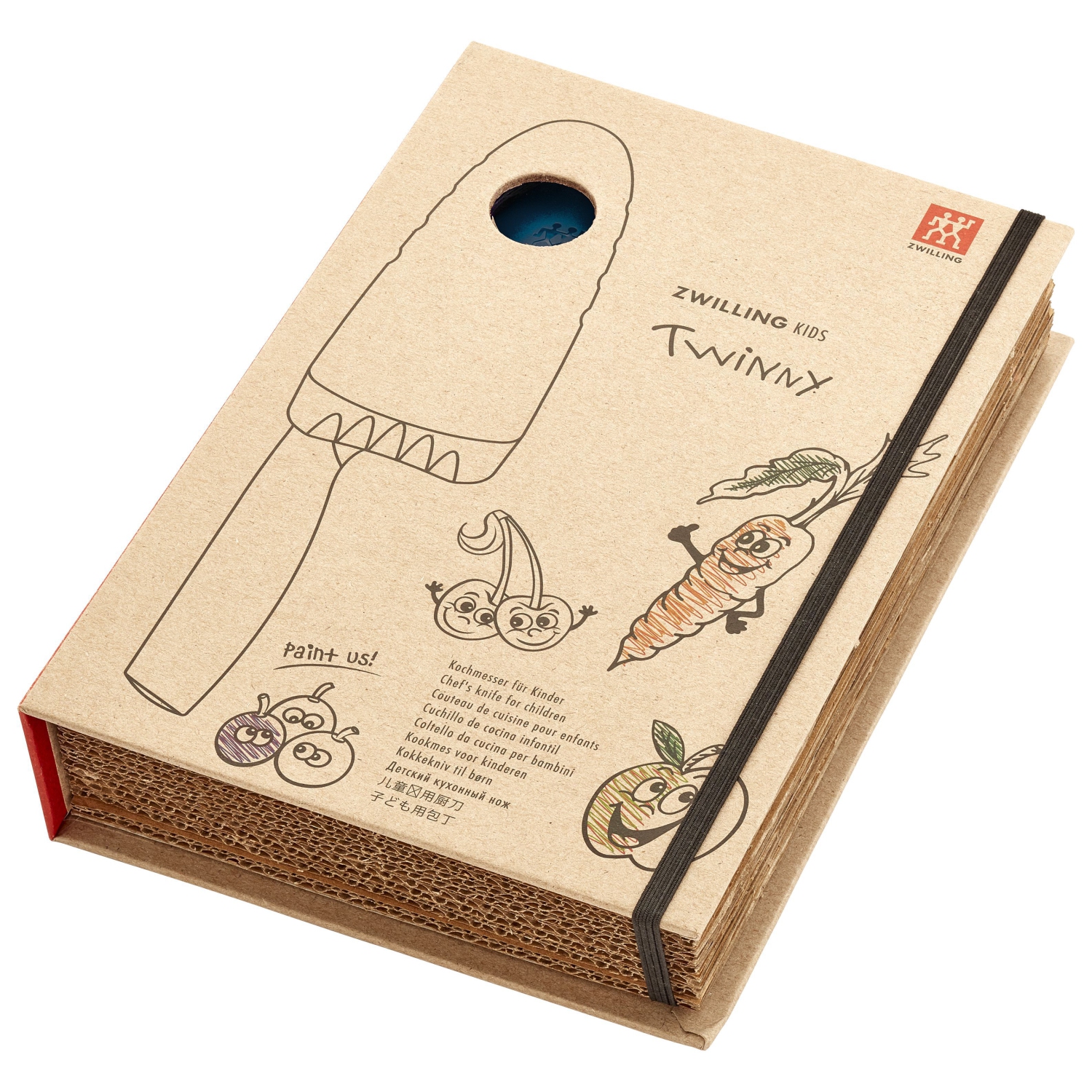 ZWILLING Twinny 4.25&nbsp;po, couteau de chef, bleu