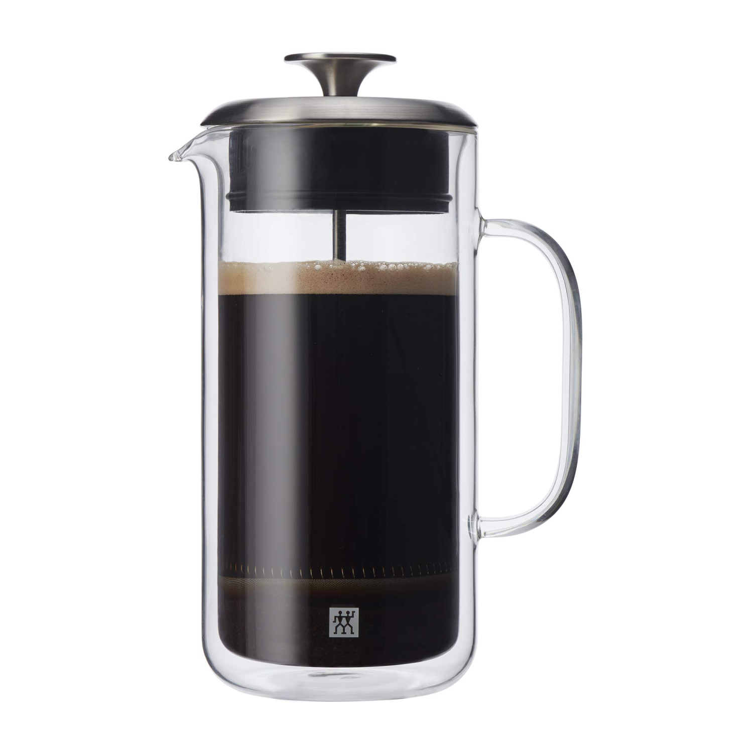 ZWILLING Sorrento Plus Double-Wall French Press, Transparent