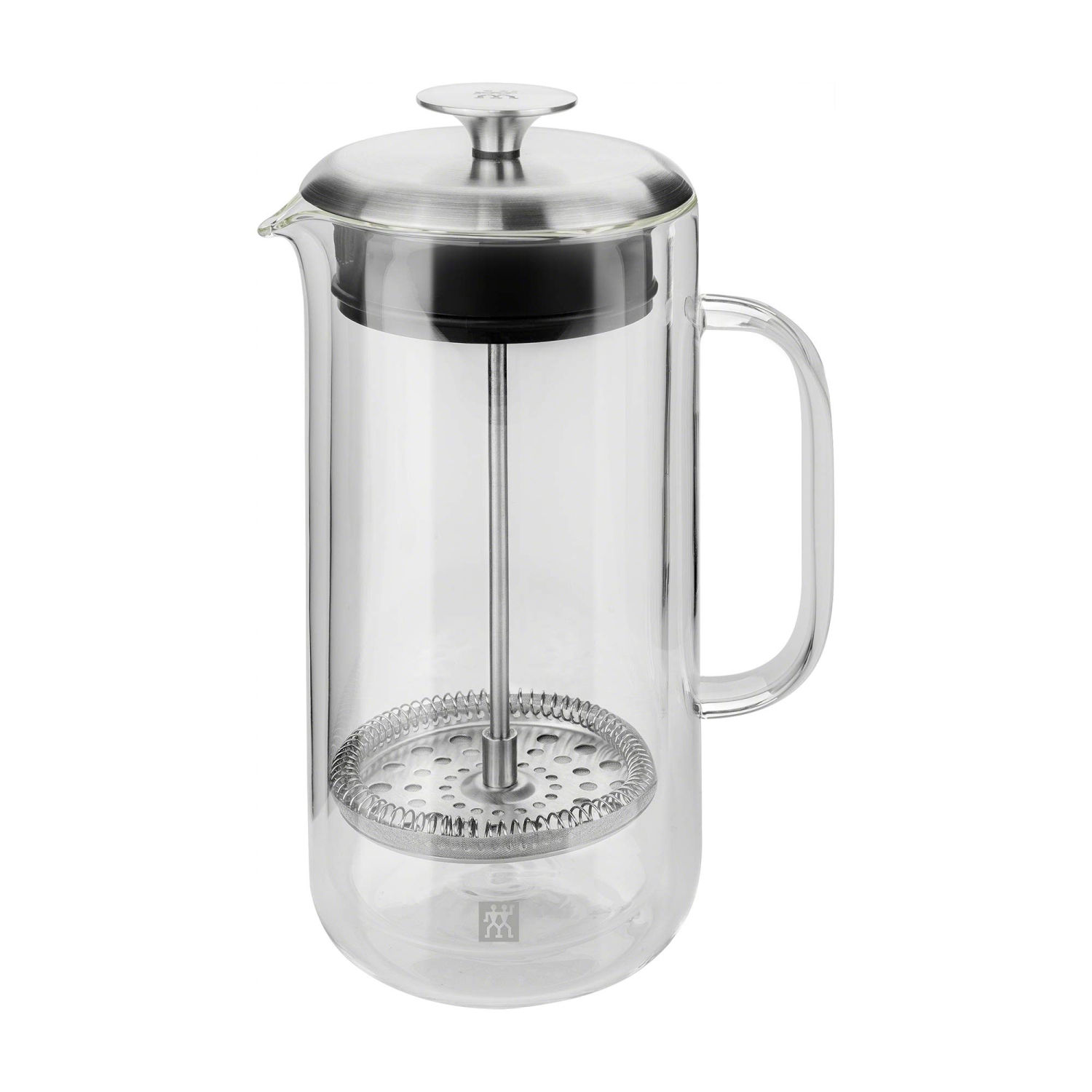 ZWILLING Sorrento Plus Double-Wall French Press, Transparent