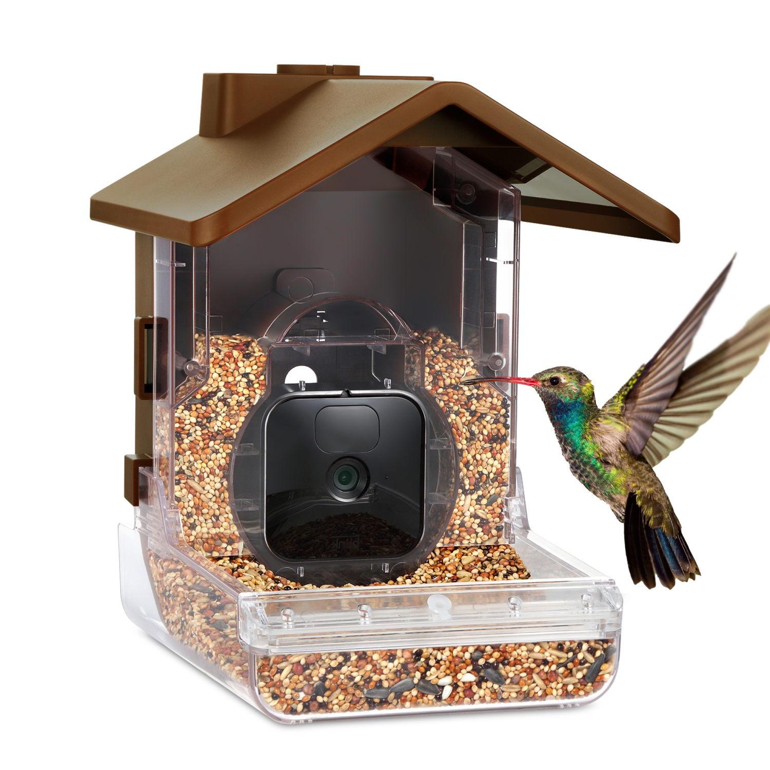 Wasserstein Bird Feeder Camera Case Compatible with Blink, Wyze, and Ring Cam- Bird Feeder for Bird Watching with Your Security Cam - (Camera NOT Included)