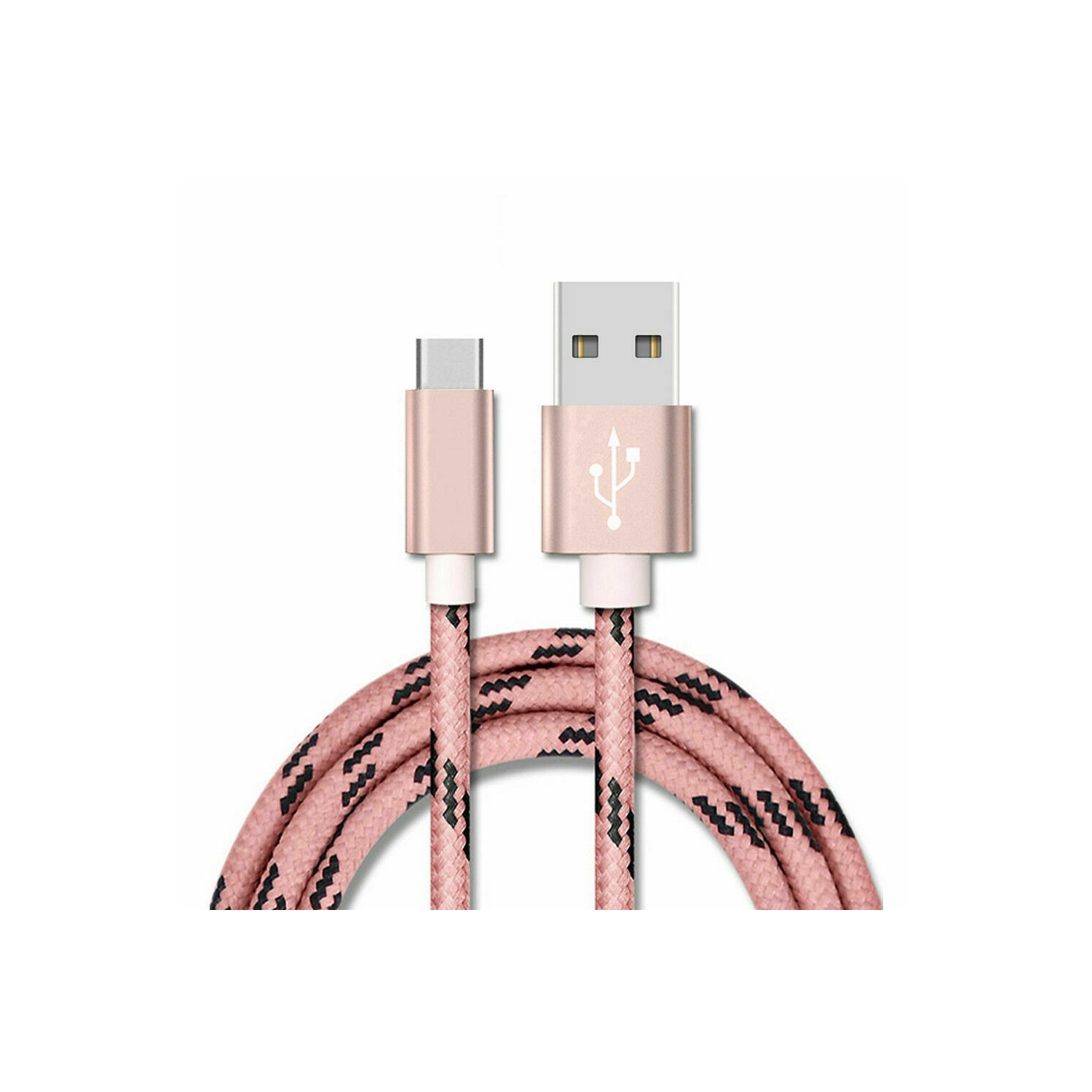 2M USB to Type C Fast Charging Cable Charger Data & Sync Cable for Samsung Galaxy S22 S23 S21 S8 S9 S10 S20 Note 8 9 10 20 A