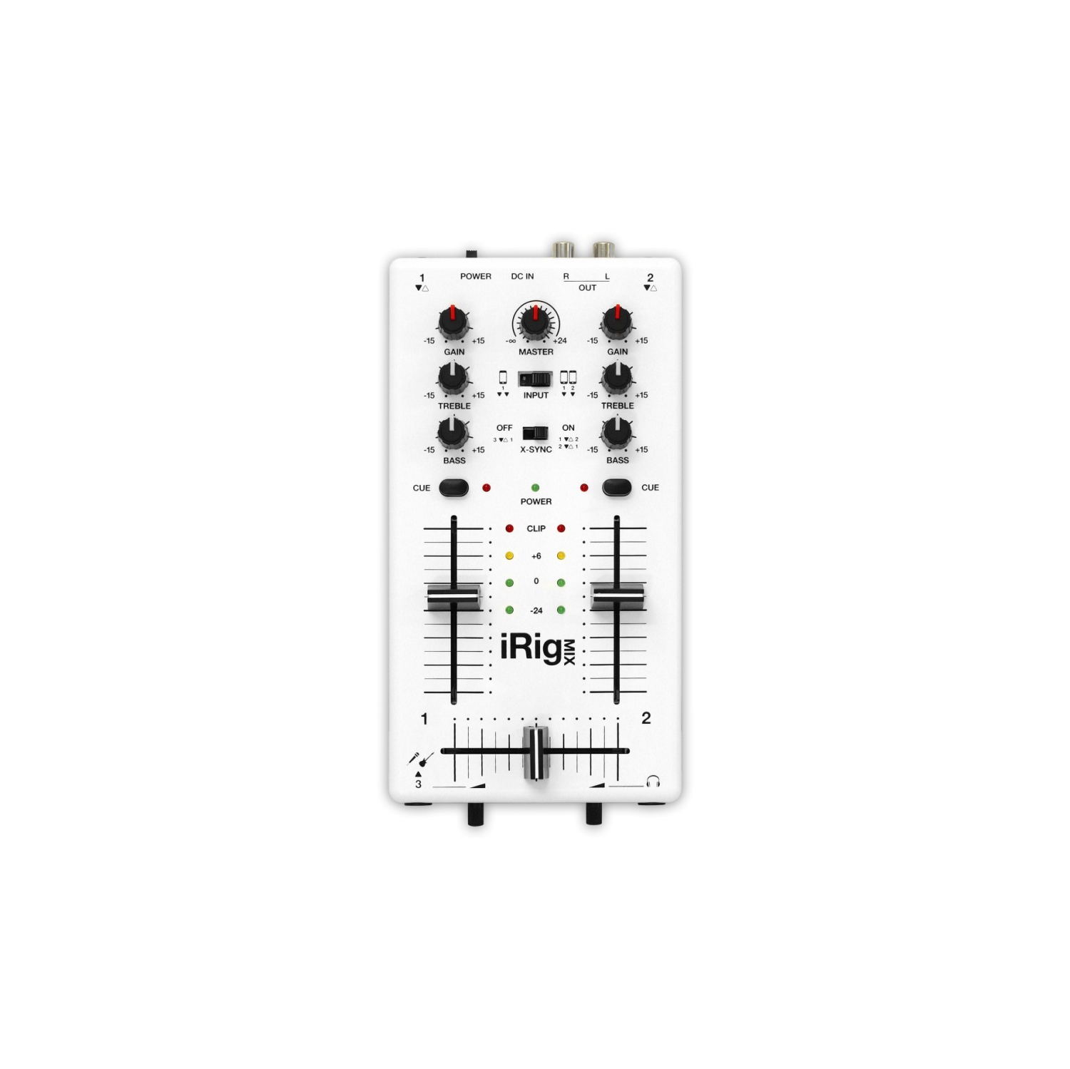 IK Multimedia iRig Mix DJ Style Mixer for iOS Devices