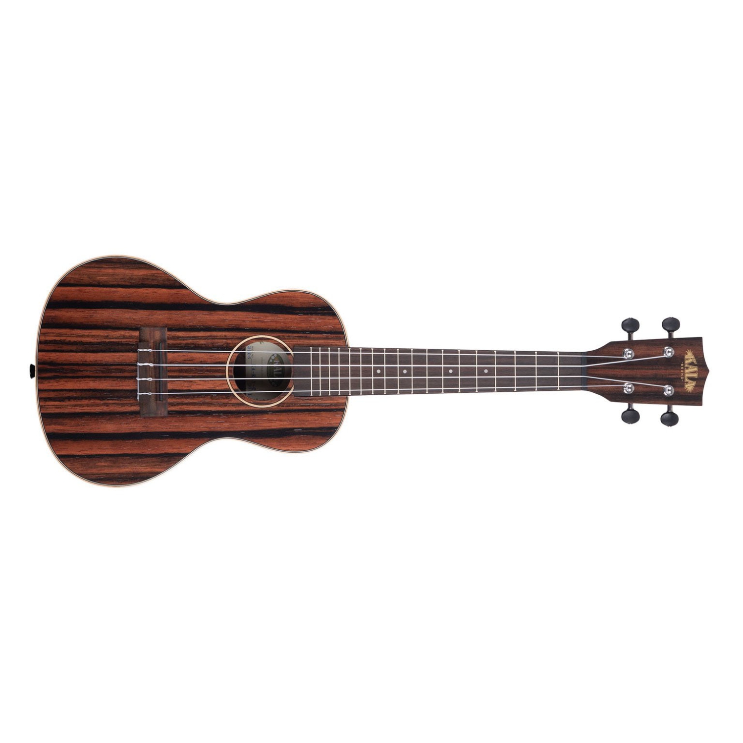 Ukulélé de concert en ébène rayé Kala