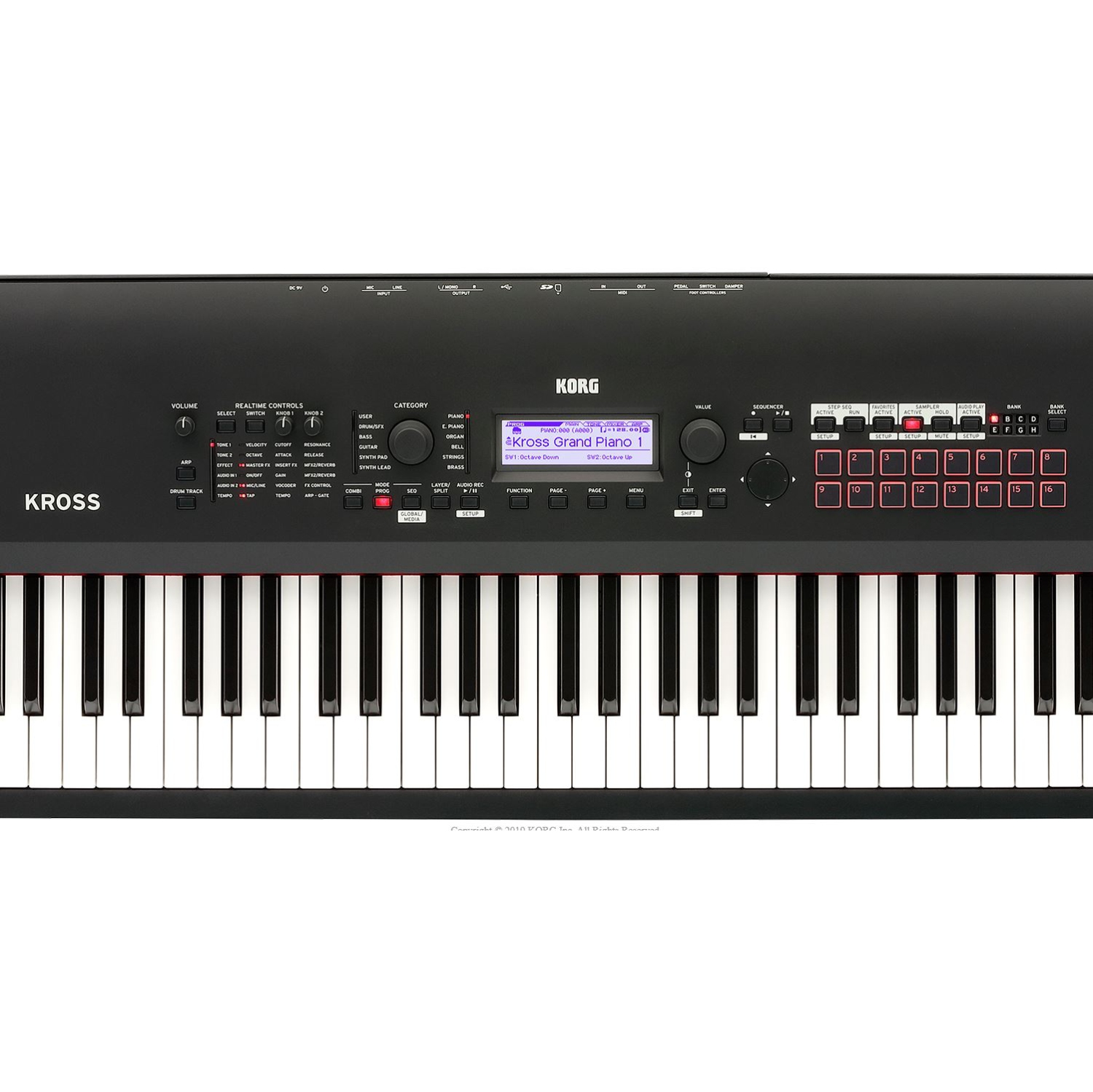 korg kross music work station 88鍵 Korg Kross-88 |** Studio Economik | Pro-Audio Recording