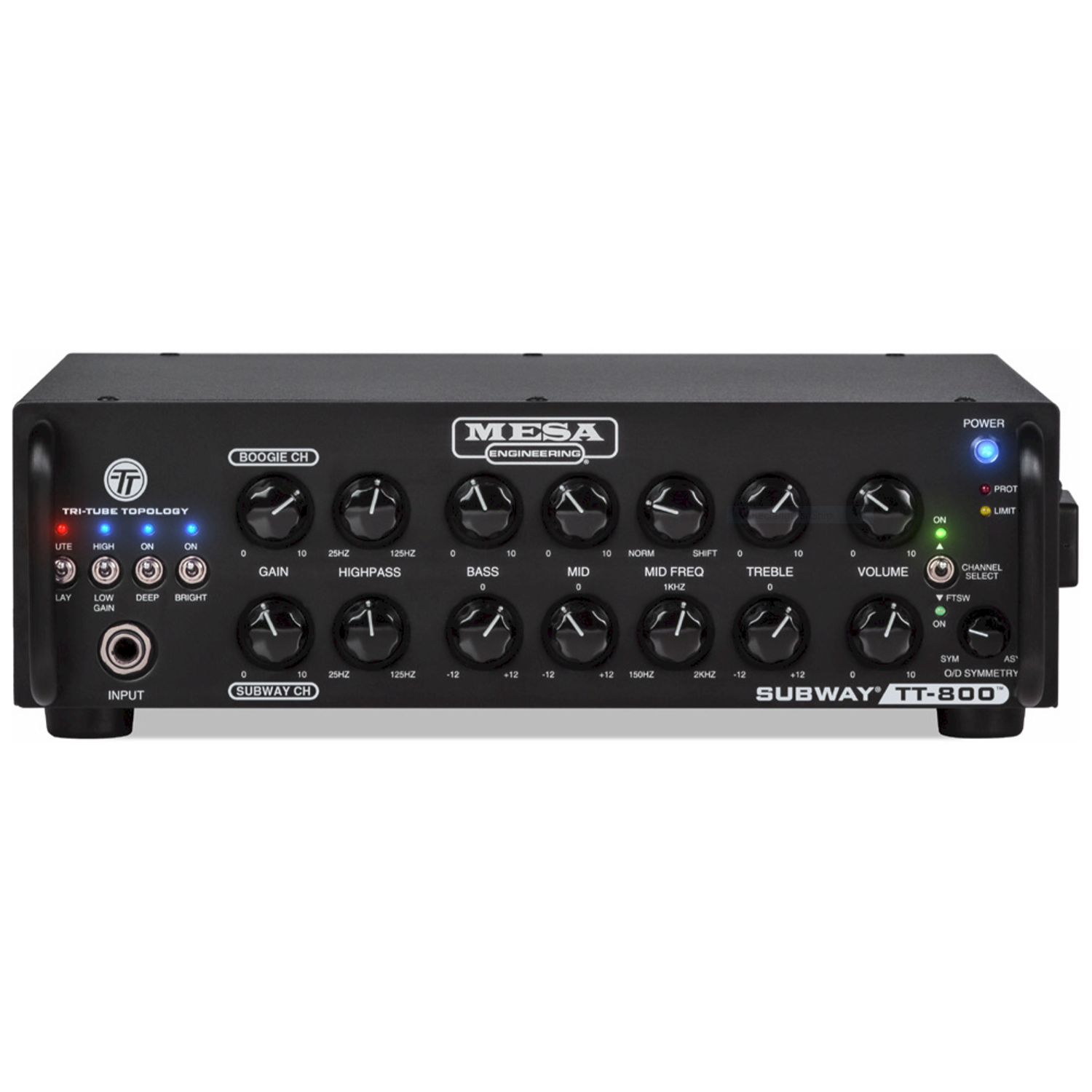 Mesa Boogie Subway TT-800 Two-Channel Tube Bass Head