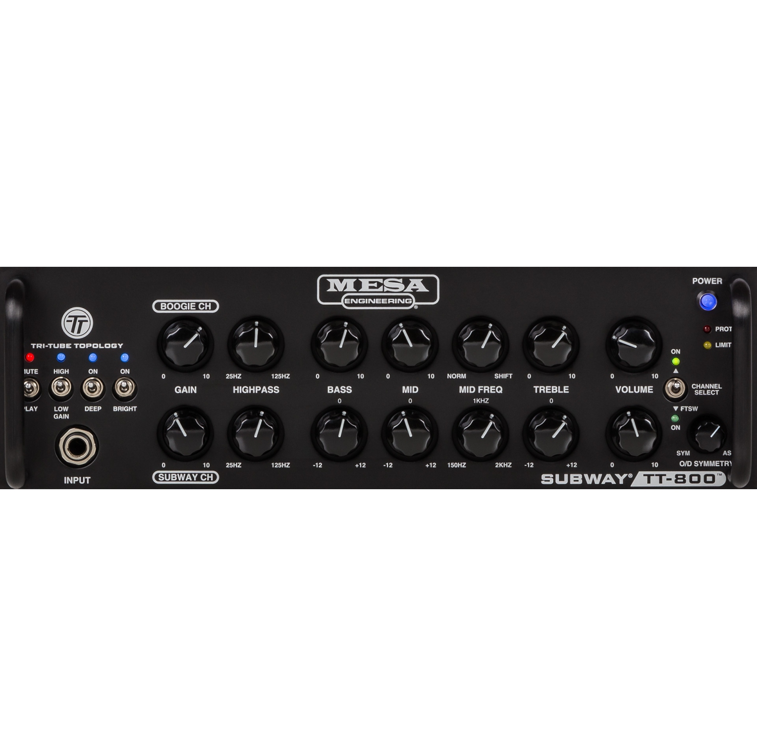 Mesa Boogie Subway TT-800 Two-Channel Tube Bass Head
