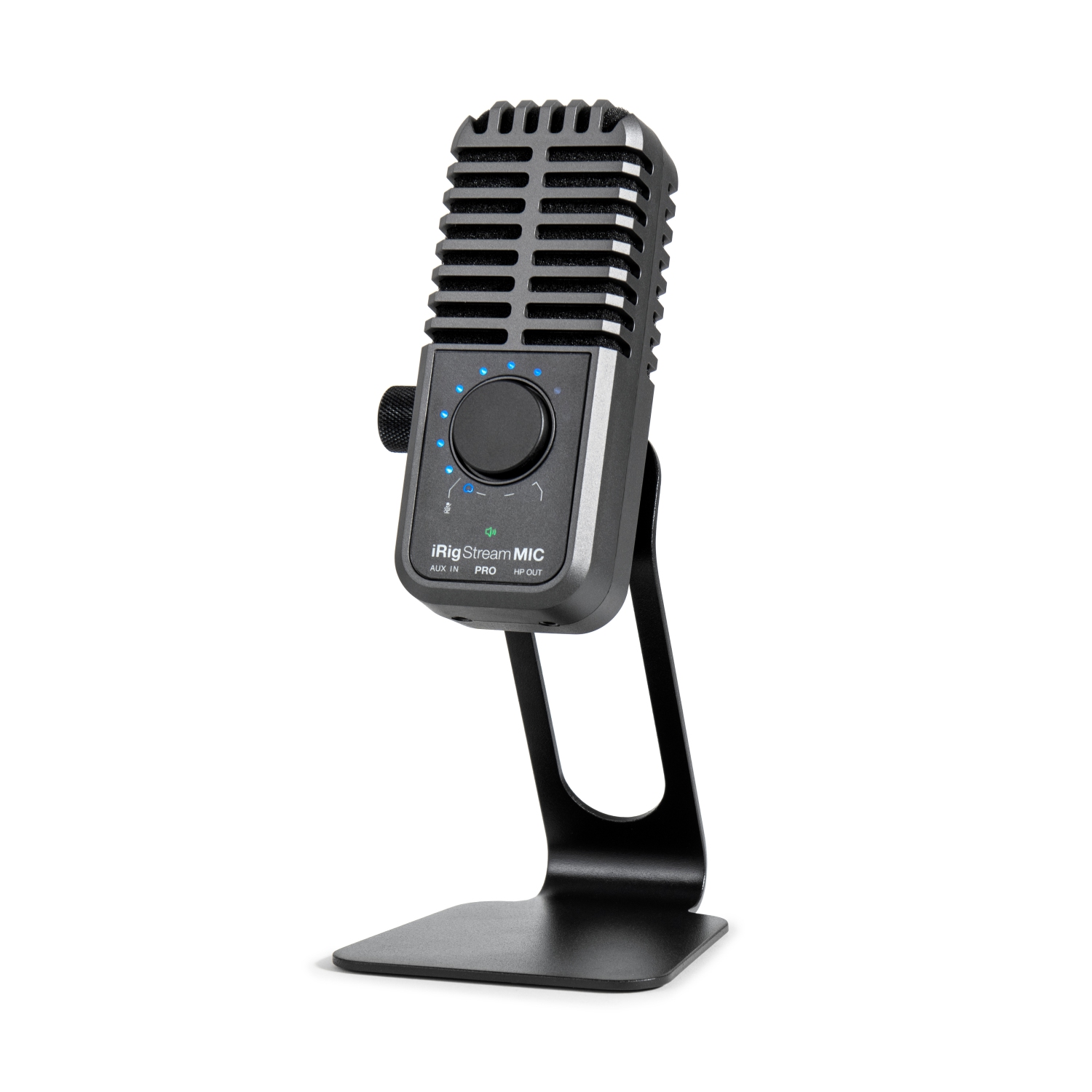 IK Multimedia Microphone compact multidirectivité iRig Stream Mic Pro