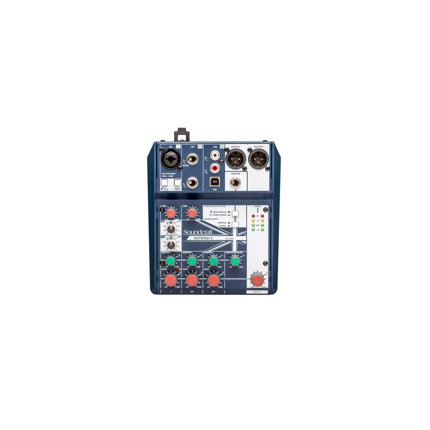 Soundcraft Notepad-5 5-Channel Small-Format Analog Mixer