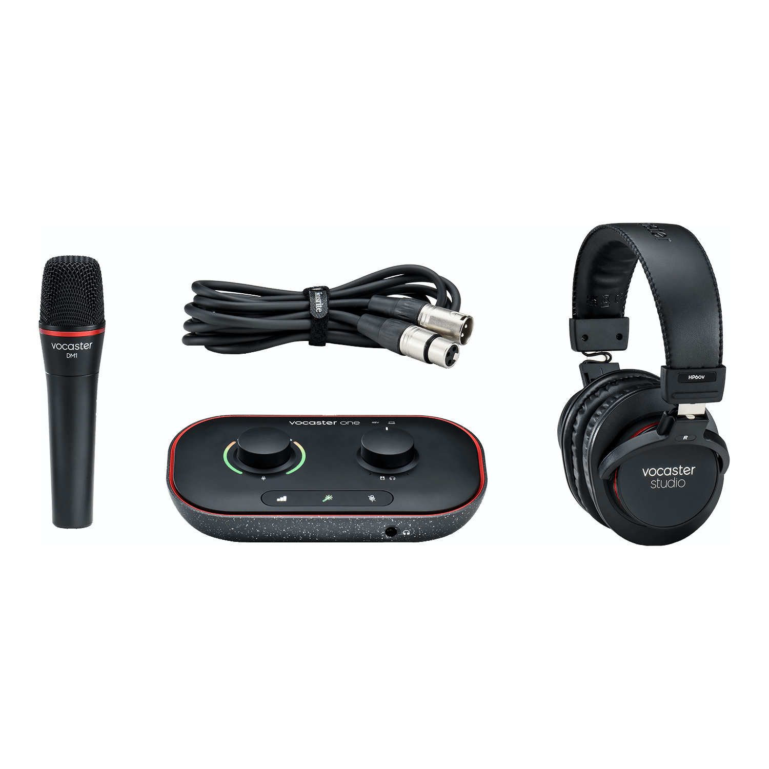 Focusrite Vocaster One Studio Podcasting Kit