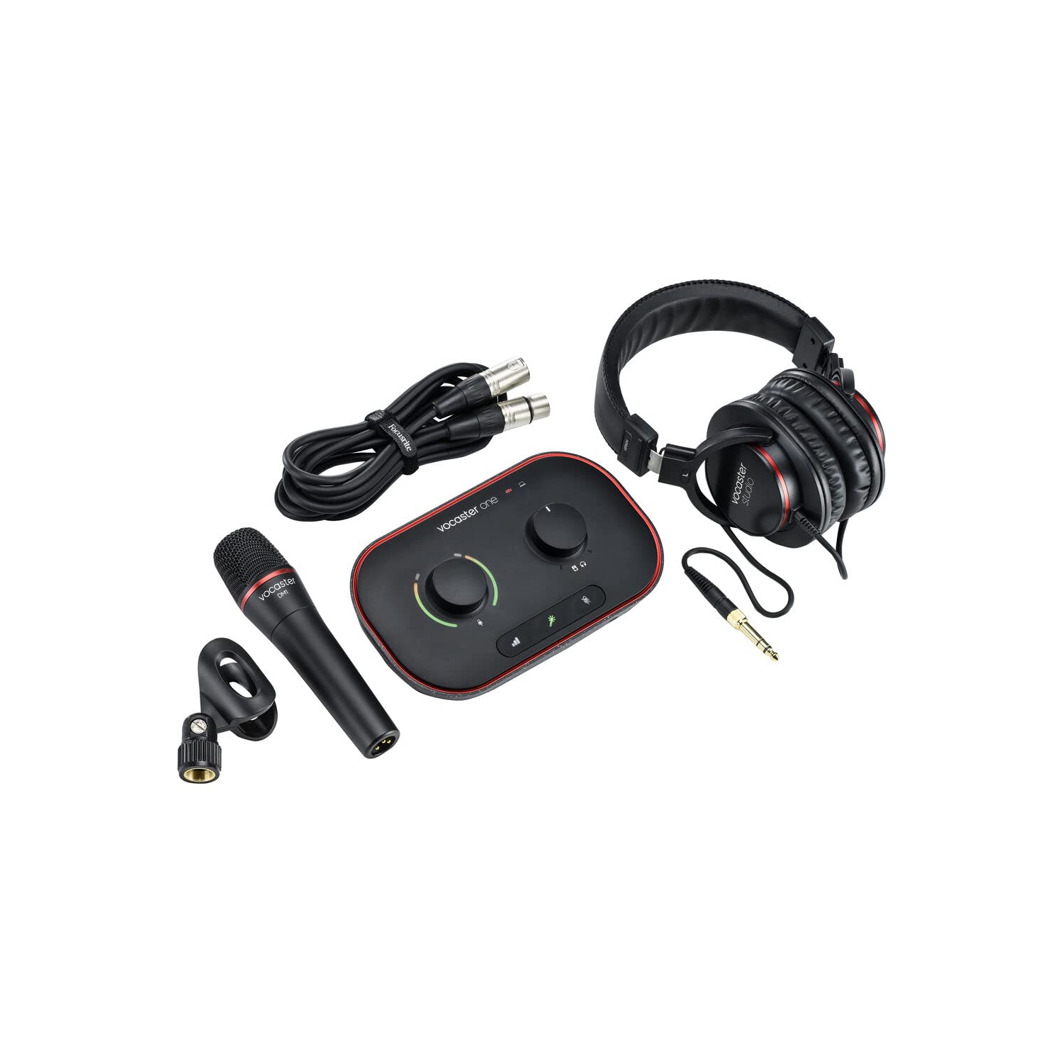 Focusrite Vocaster One Studio Podcasting Kit