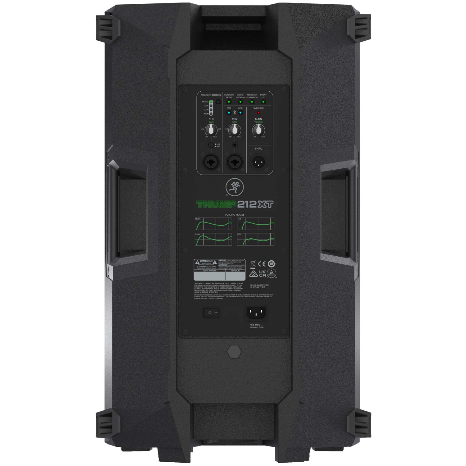 Haut-parleur amplifié 1400&nbsp;W 12&nbsp;po Thump212XT de Mackie