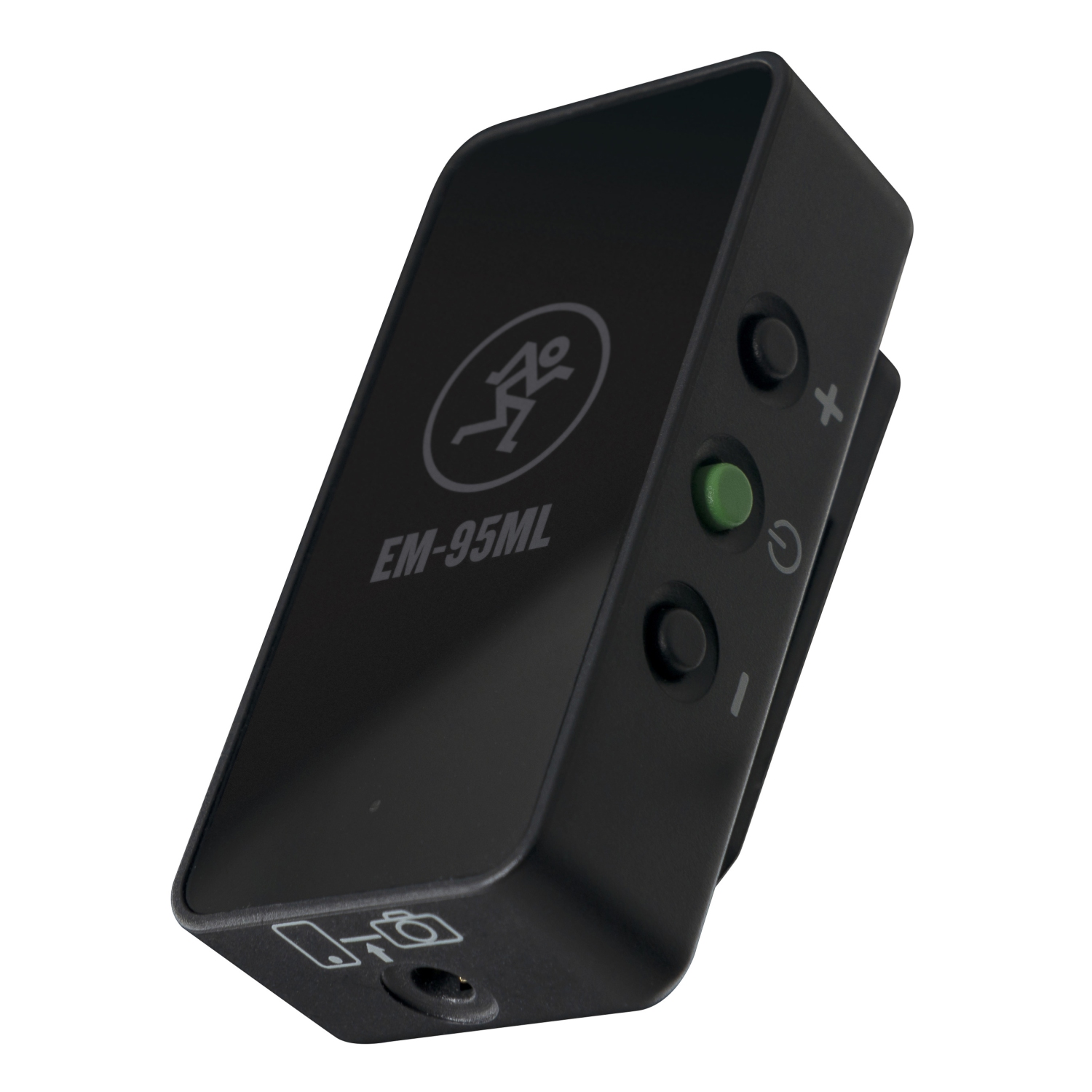 Mackie Micro-cravate EM-95ML à amplificateur intégré pour téléphone intelligent