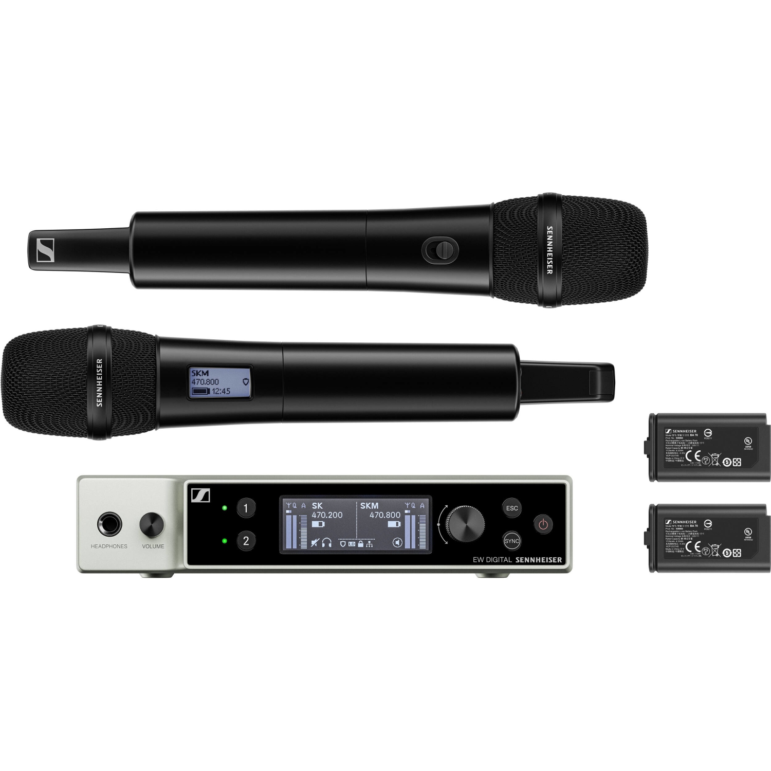 Sennheiser EW-DX 835-S SET Evolution Wireless Digital Handheld Set