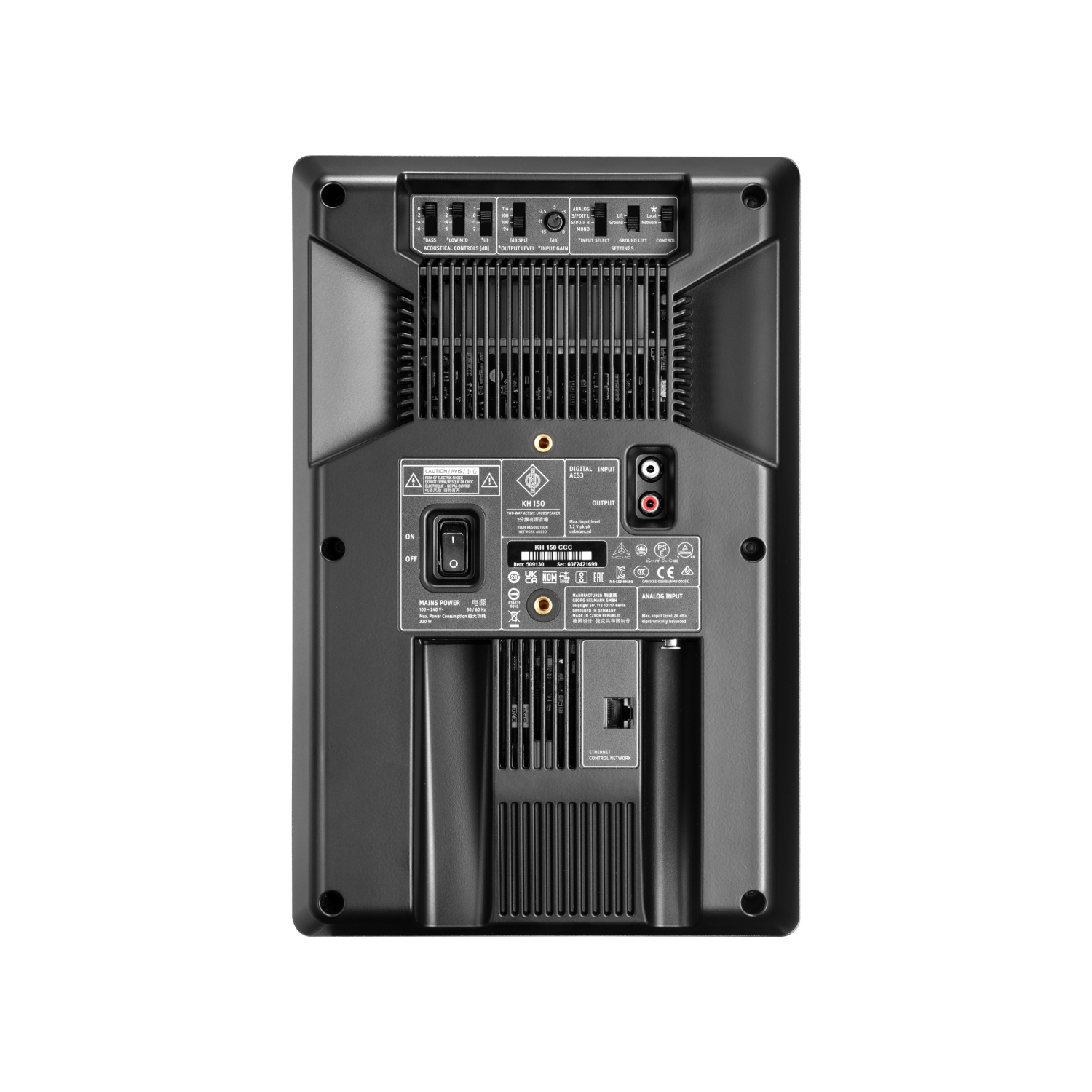 Neumann Enceinte de référence active KH&nbsp;150, HP&nbsp;16,5&nbsp;cm