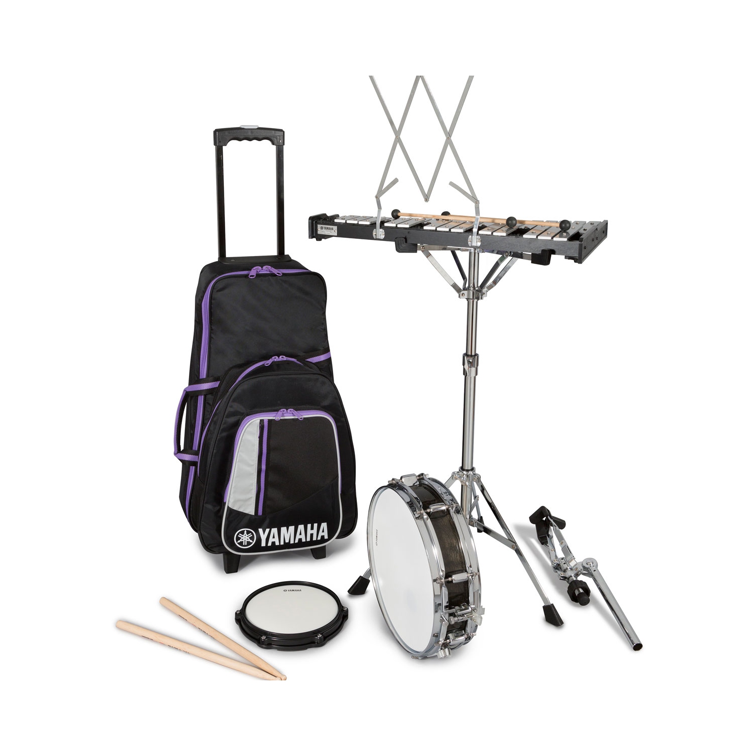 Yamaha Student Percussion Kit with 2.5 Octave Bells and Snare