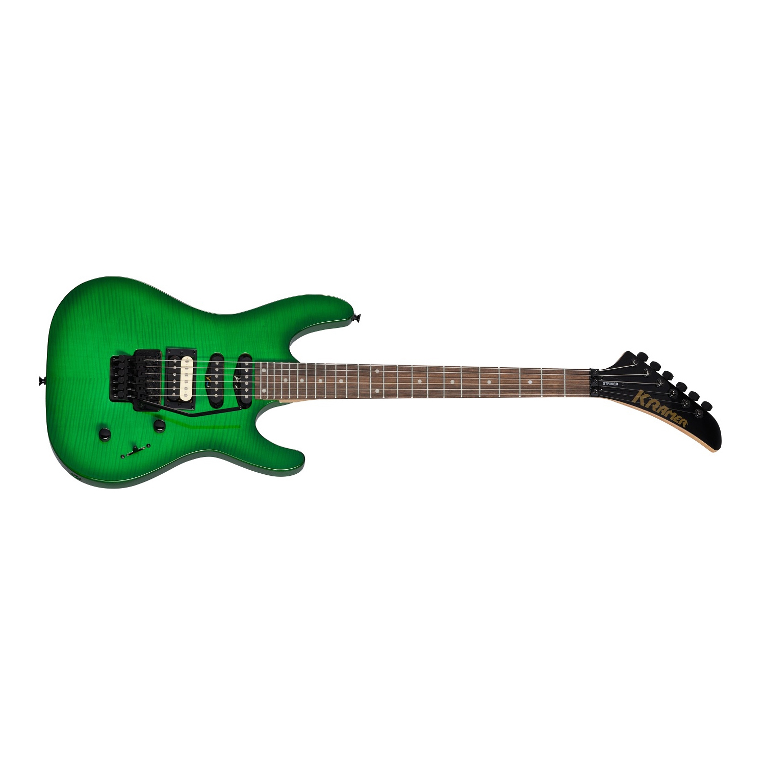 Kramer Striker Figured HSS w/Floyd Rose - Wild Ivy