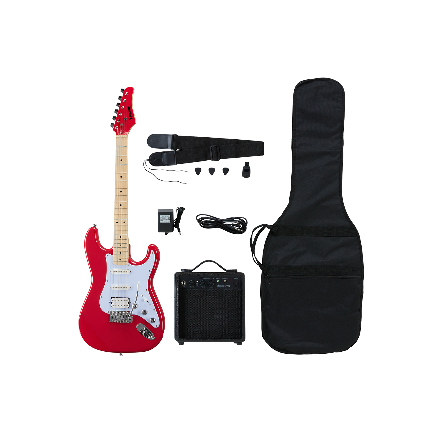 Ensemble de jeu électrique Focus de Kramer - Rouge