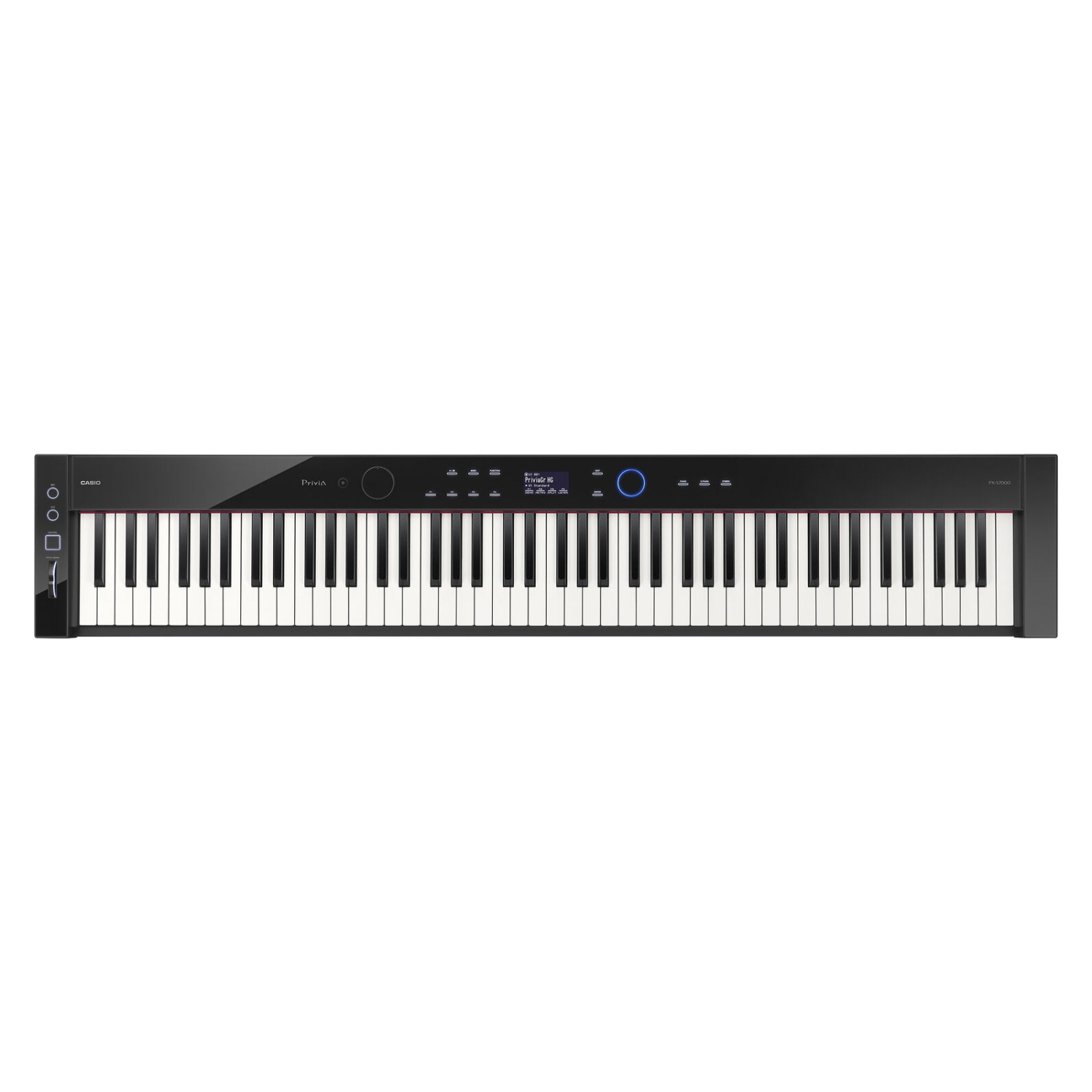 Piano numérique à 88 touches Privia PX-S7000 de Casio avec support et pédales - Noir