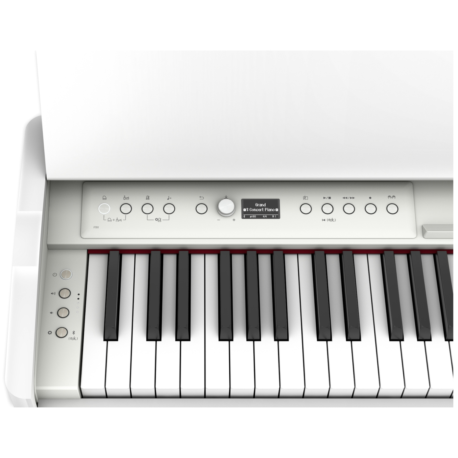 Roland Piano numérique F701 avec support et banc - Blanc