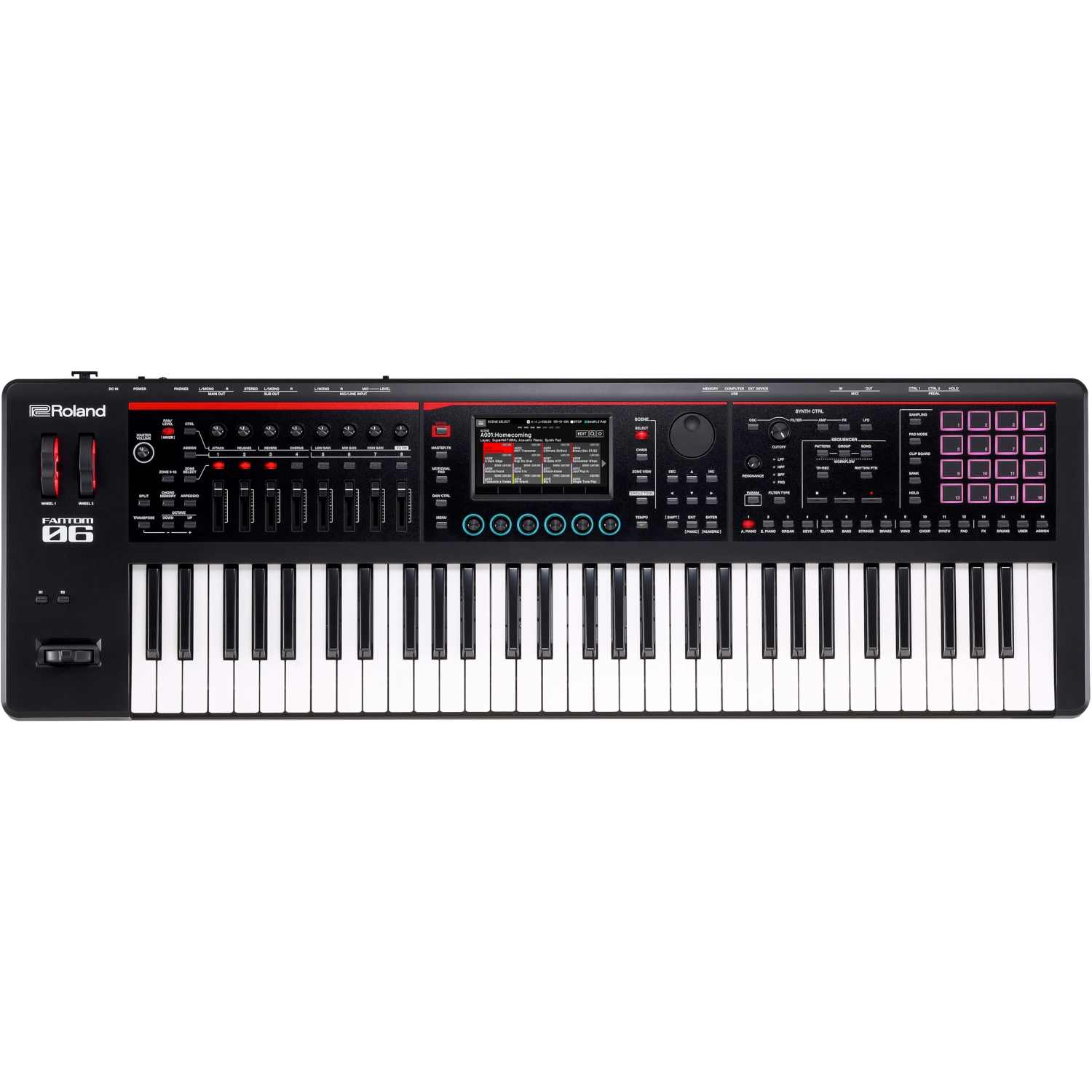 Roland FANTOM-06 61 Key Synthesizer
