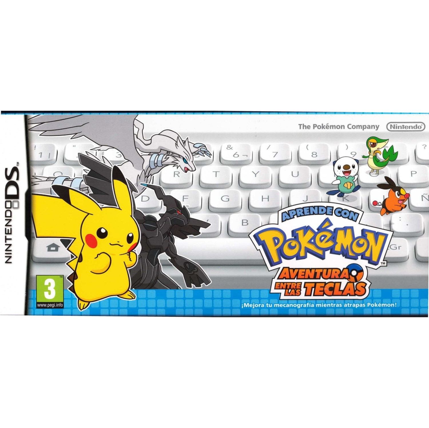Apprenez avec Pokémon: Typing Adventure [Nintendo DS DSi]