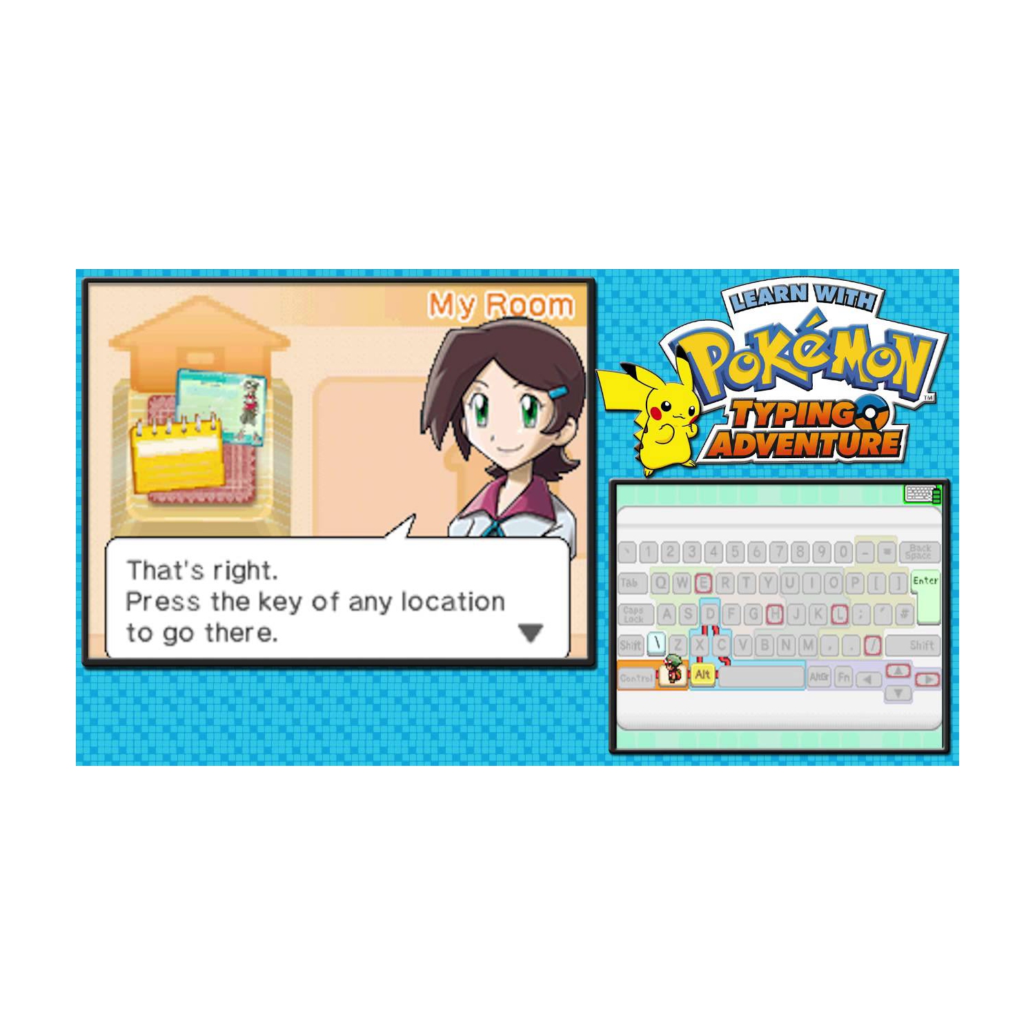 Apprenez avec Pokémon: Typing Adventure [Nintendo DS DSi]