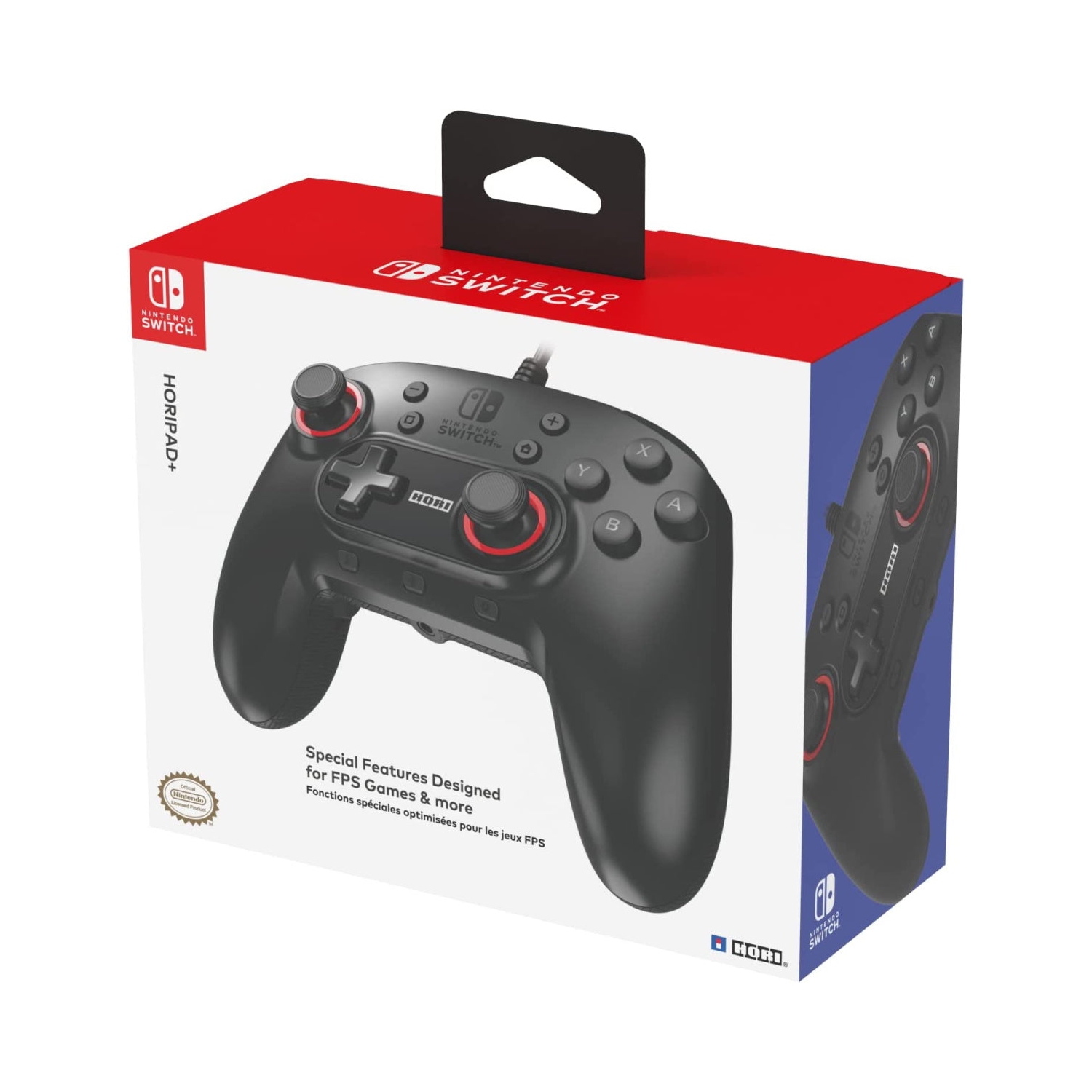 HORIPAD + Wired Controller for Nintendo Switch [Nintendo Switch Accessory]
