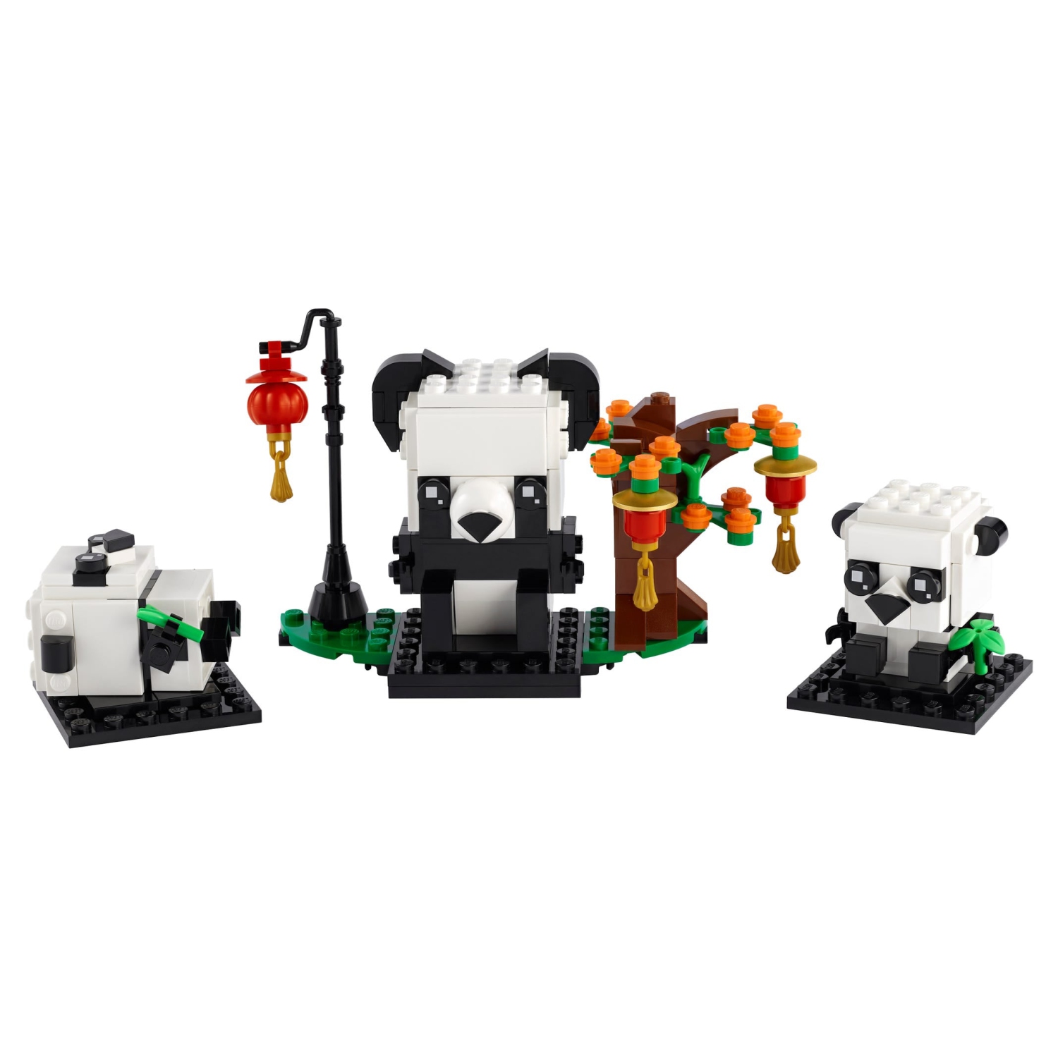 LEGO BrickHeadz Chinese New Year Pandas 249 Piece Building Kit LEGO 40466 Ages 10 Best Buy Canada