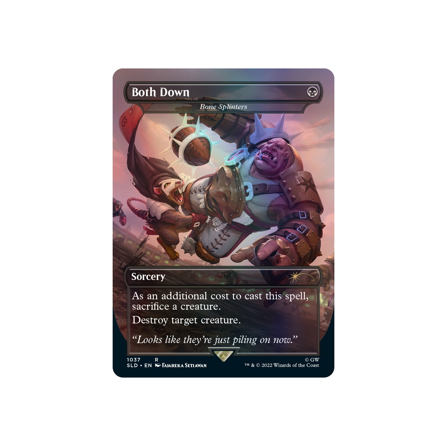 Jeu de société Magic: The Gathering TCG - Secret Lair x Blood Bowl - FOIL EDITION