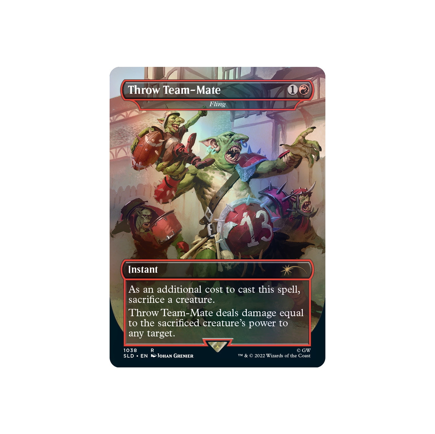 Jeu de société Magic: The Gathering TCG - Secret Lair x Blood Bowl - FOIL EDITION