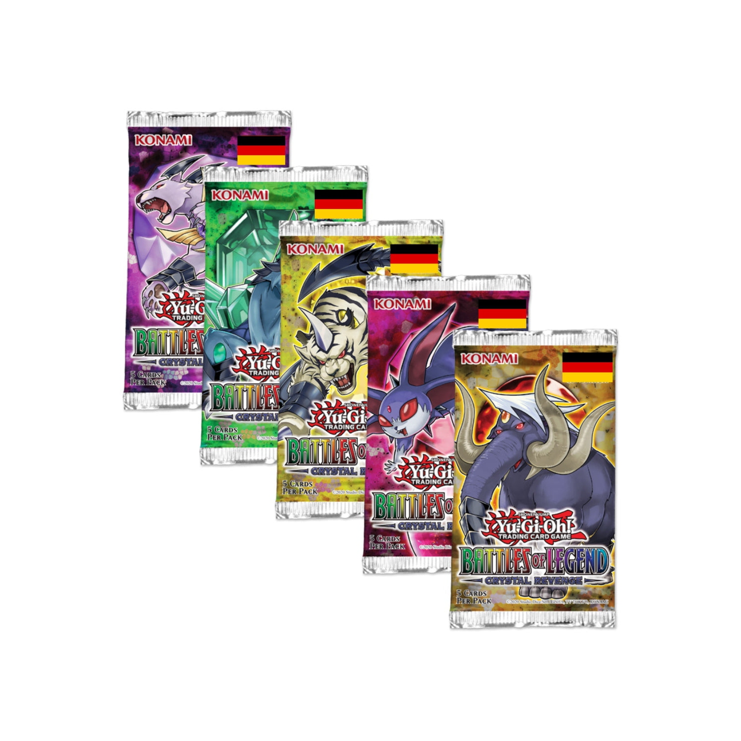 Yu-Gi-Oh! TCG&nbsp;: Battle of Legend - Crystal Revenge - 24 paquets