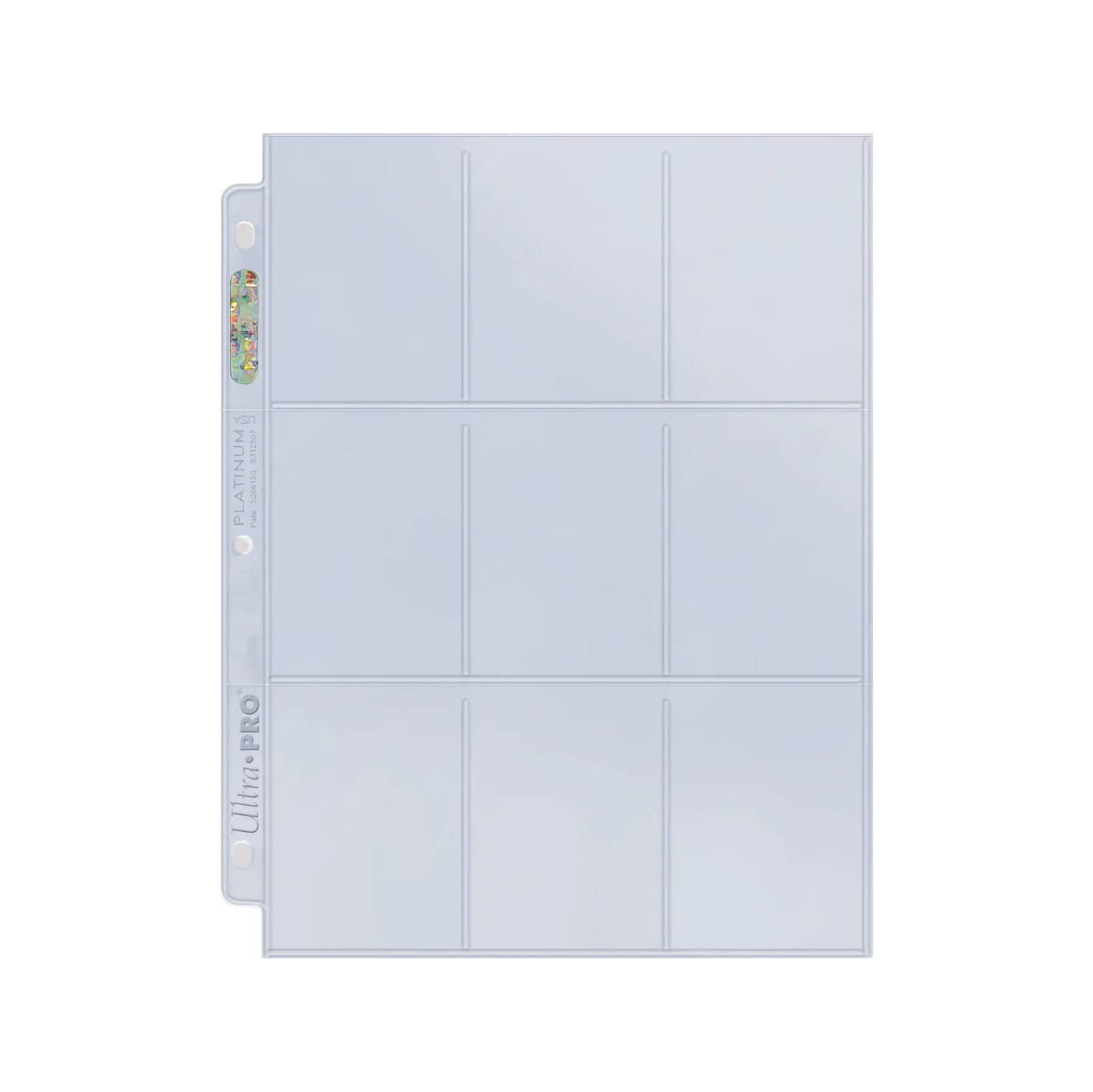 Ultra Pro Platinum Series 9 Pocket Pages of Card Sleeves - 100 Count [Card Game Accessory]