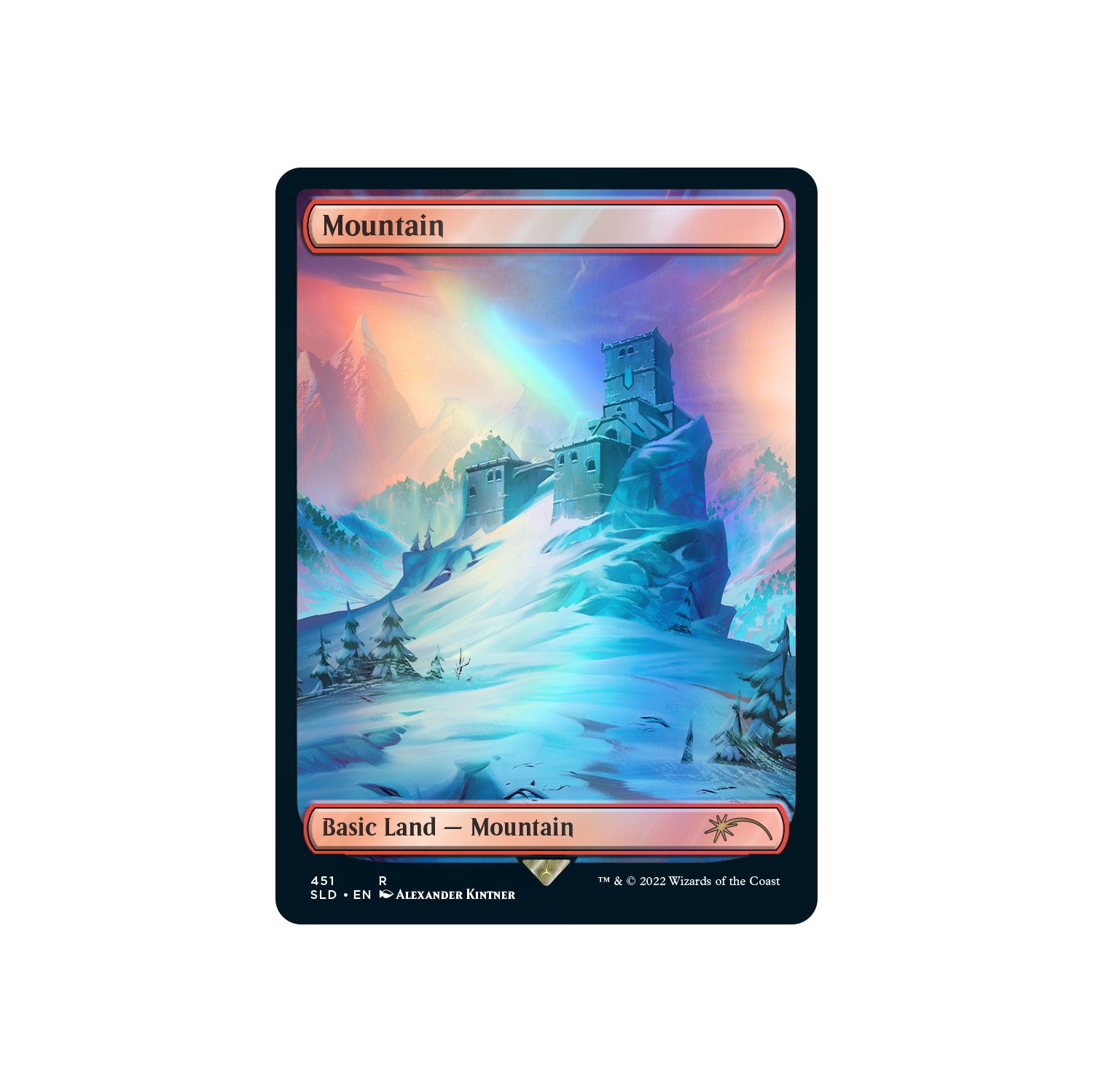 Jeu de société Magic: Jeu de cartes à collectionner The Gathering Secret Lair x Fortnite: Points de repère et emplacements – Feuille métallique