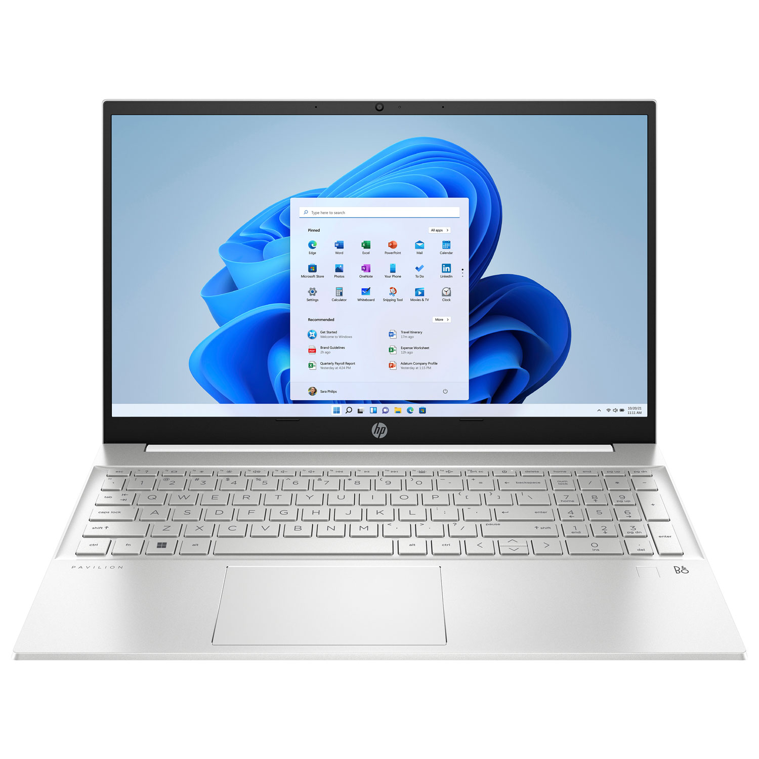 HP Pavilion 15" Touchscreen Laptop - Natural Silver (AMD Ryzen 5 7530U/1TB SSD/16GB RAM/Windows 11)