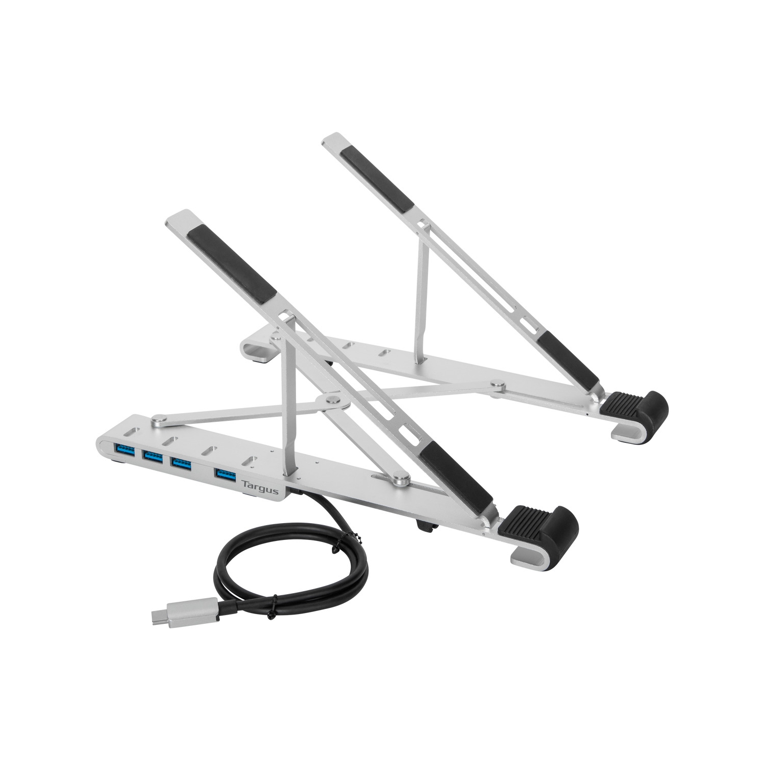 Support portatif USB-C de Targus pour portable avec concentrateur USB-C intégré