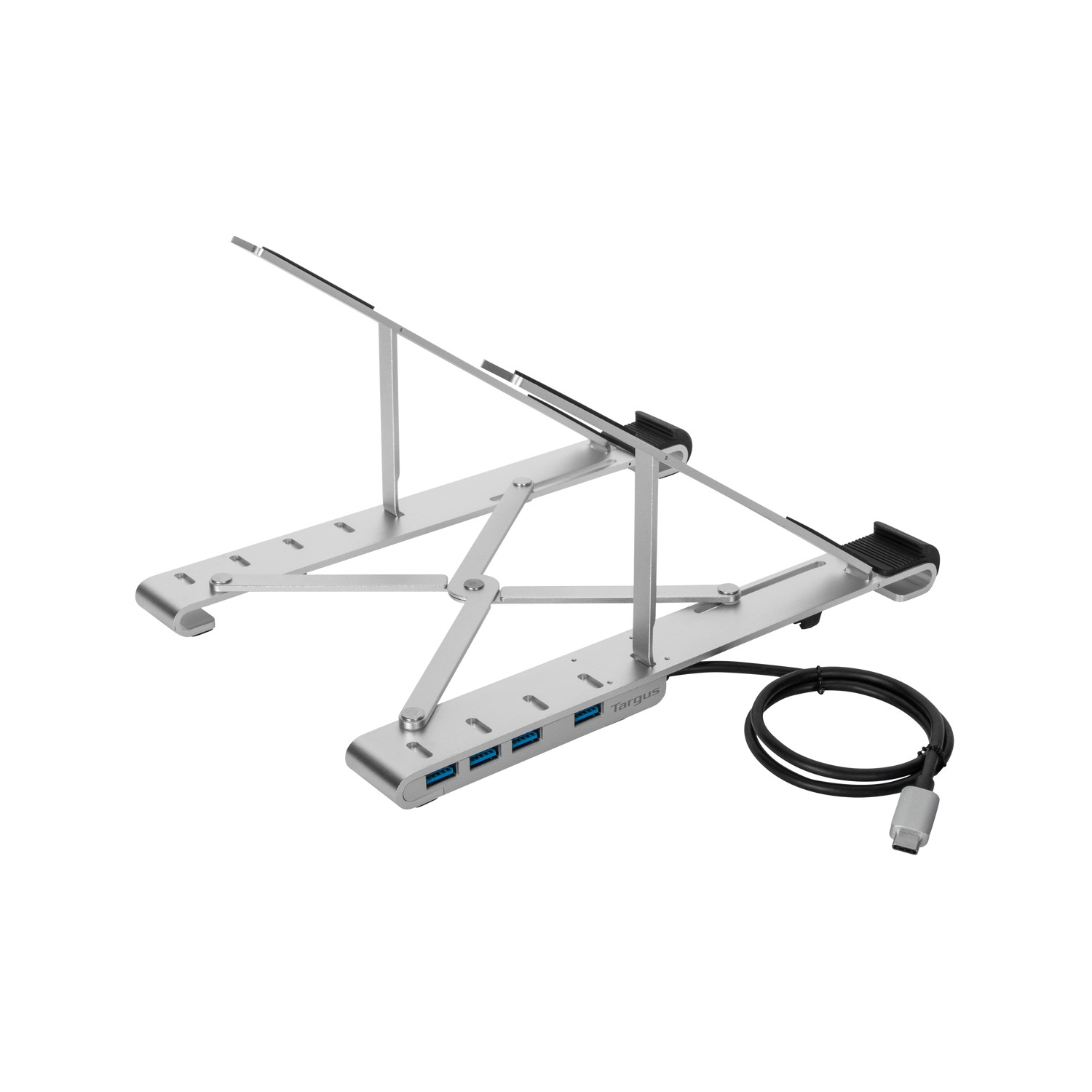 Support portatif USB-C de Targus pour portable avec concentrateur USB-C intégré