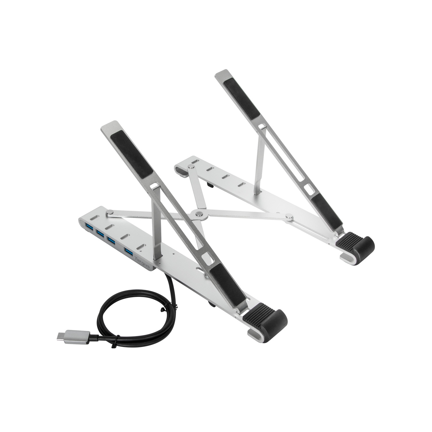 Support portatif USB-C de Targus pour portable avec concentrateur USB-C intégré