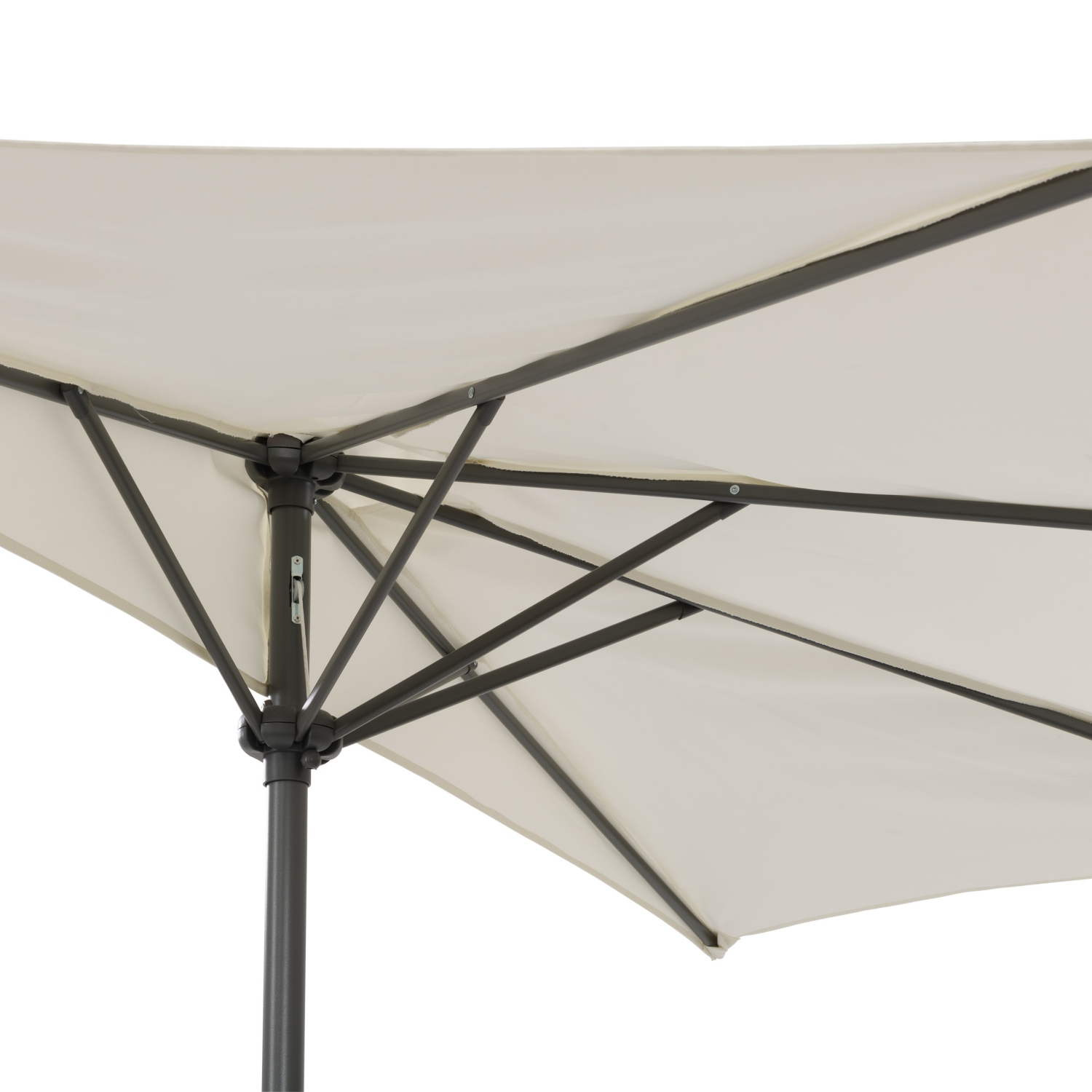 8.5Pied Demi Parasol résistant aux UV