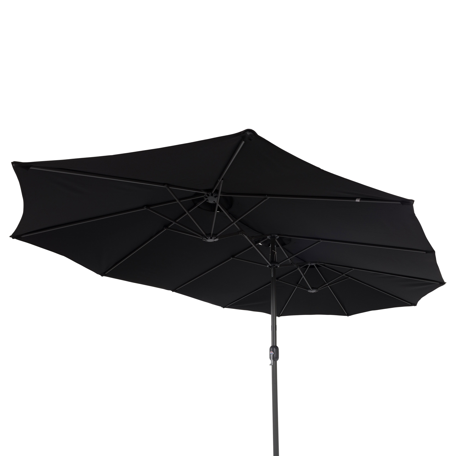 Parasol double de 15 pieds