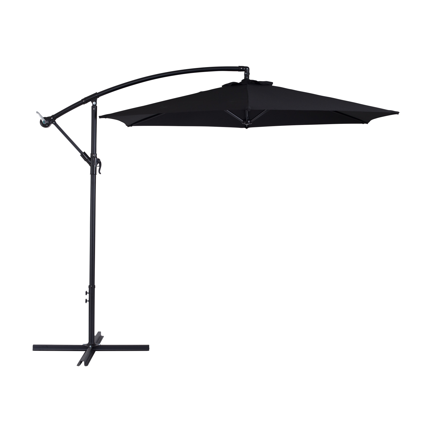 Parasol cantilever inclinable de 9 pieds