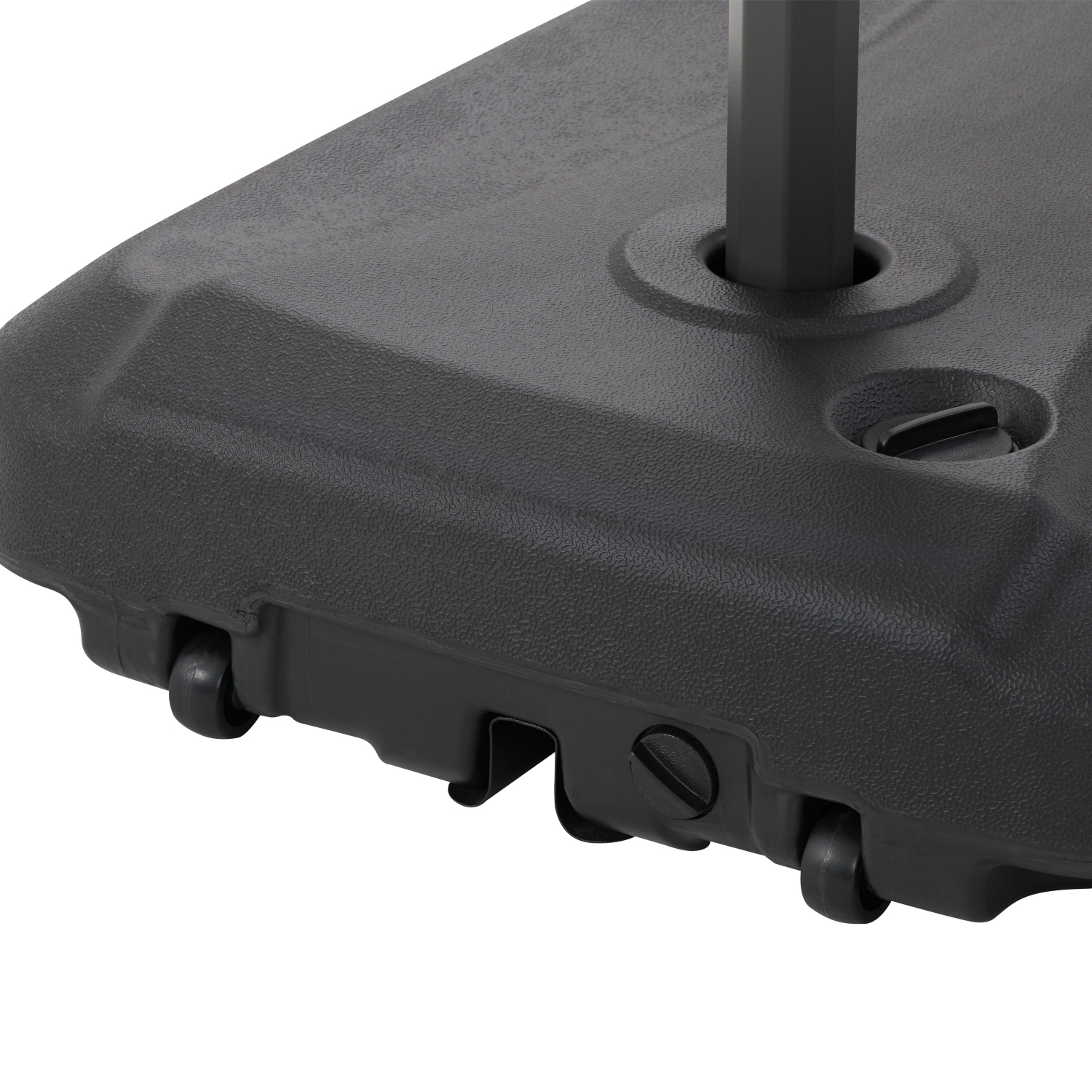 CorLiving 9.5 Ft Cantilever Patio Umbrella in Sand