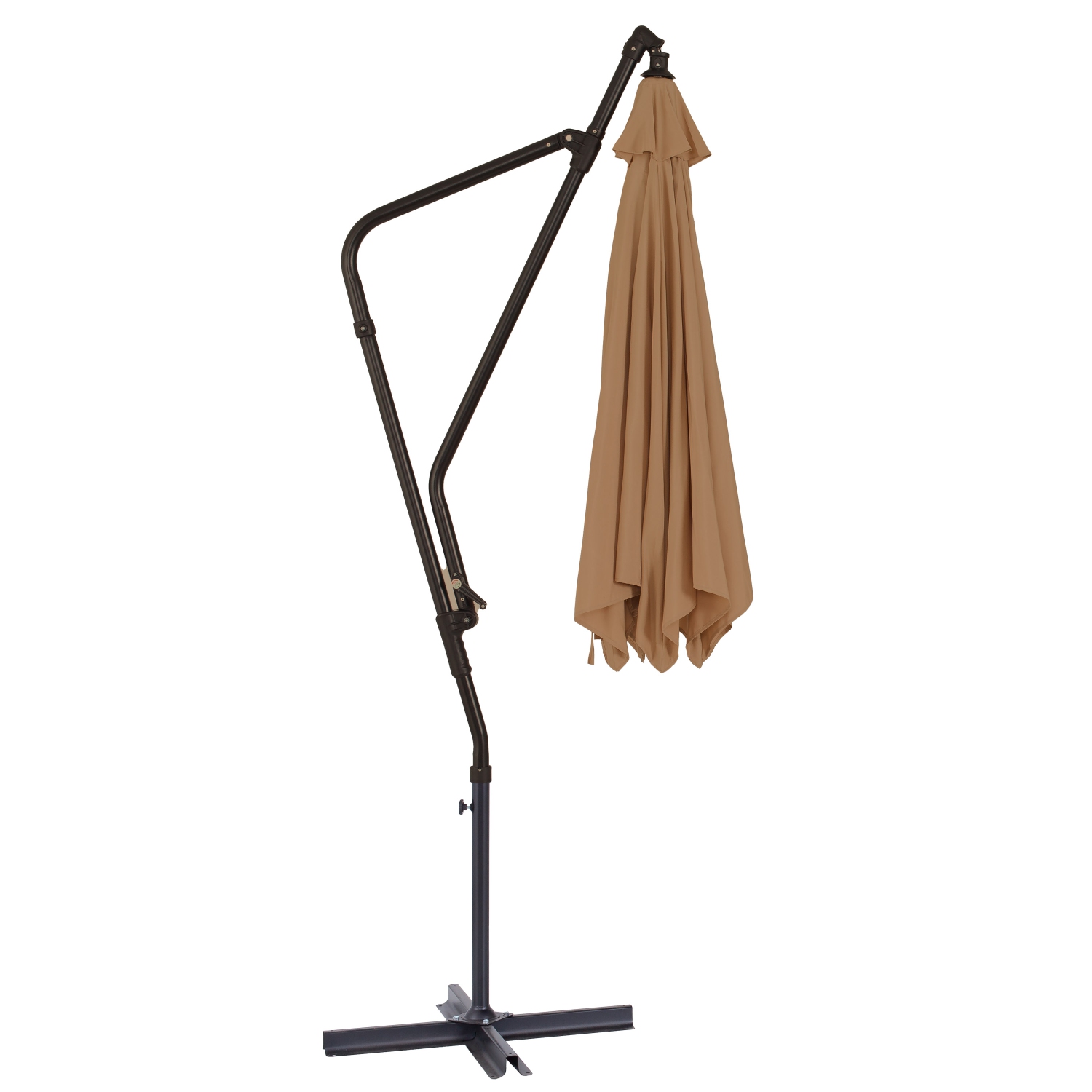 CorLiving 10ft Cantilever Patio Umbrella, Tilting