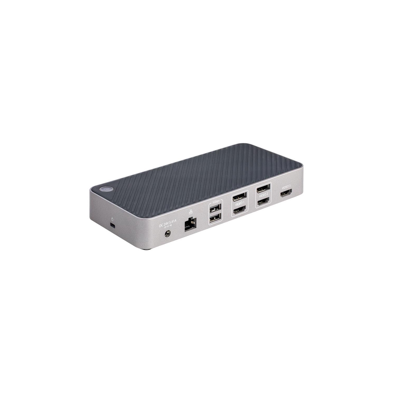 STARTECH USB-C Triple Monitor Docking Station - Space Gray